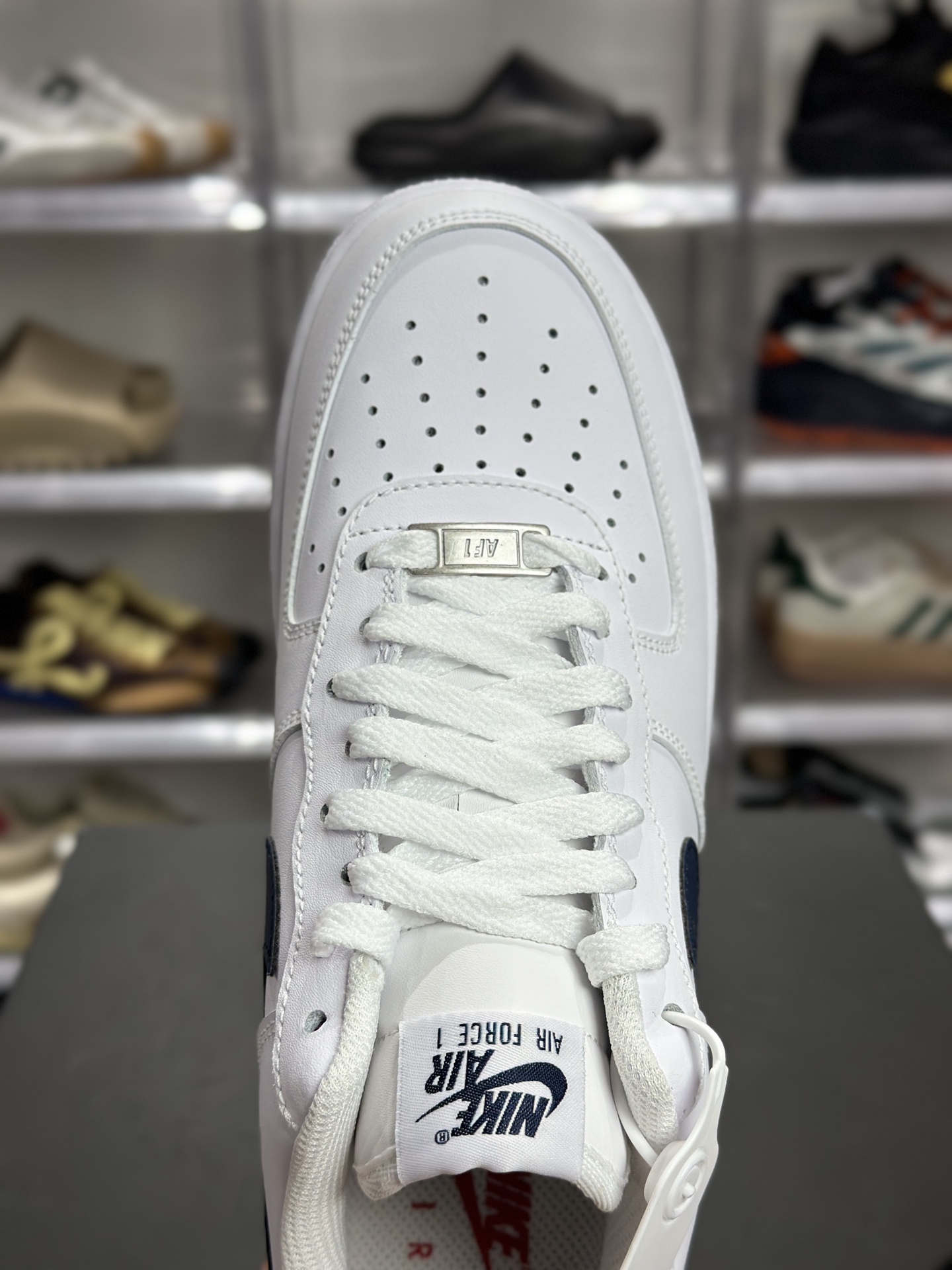 Nike Air Force 1 '07 (白藏蓝款) IQ0407-100-Top High Quatity Cheap Sneakers Fashion Clothing Clothes Bags handbags Shoes of all Brand wholesale With The best Quality And Beautiful Price from China Factory Chinese suppliers wholesaler seller Nike Air Force 1 '07 (白藏蓝款) IQ0407-100