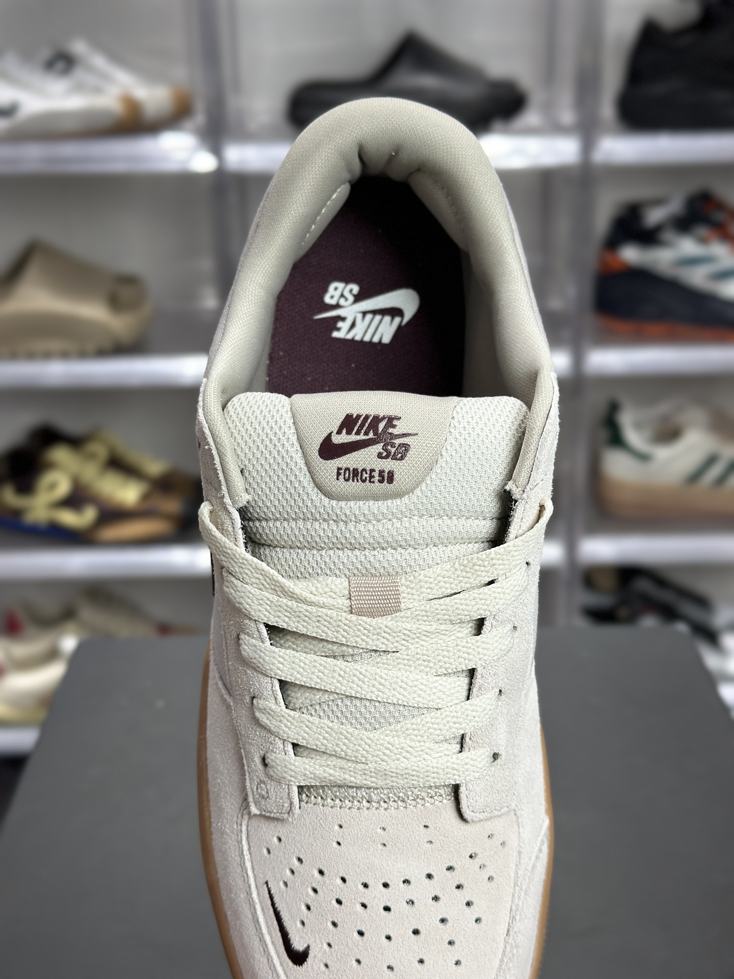 160 Nike SB Force 58 奶油酒红生胶款 DV5477-203-Chinese UA Cheap High Quatity Brand Clothes Bags handbags Sneakers wholesale wholesaler seller from China Factory suppliers Fashion Clothing Shoes best Quality Beautiful Price 160 Nike SB Force 58 奶油酒红生胶款 DV5477-203