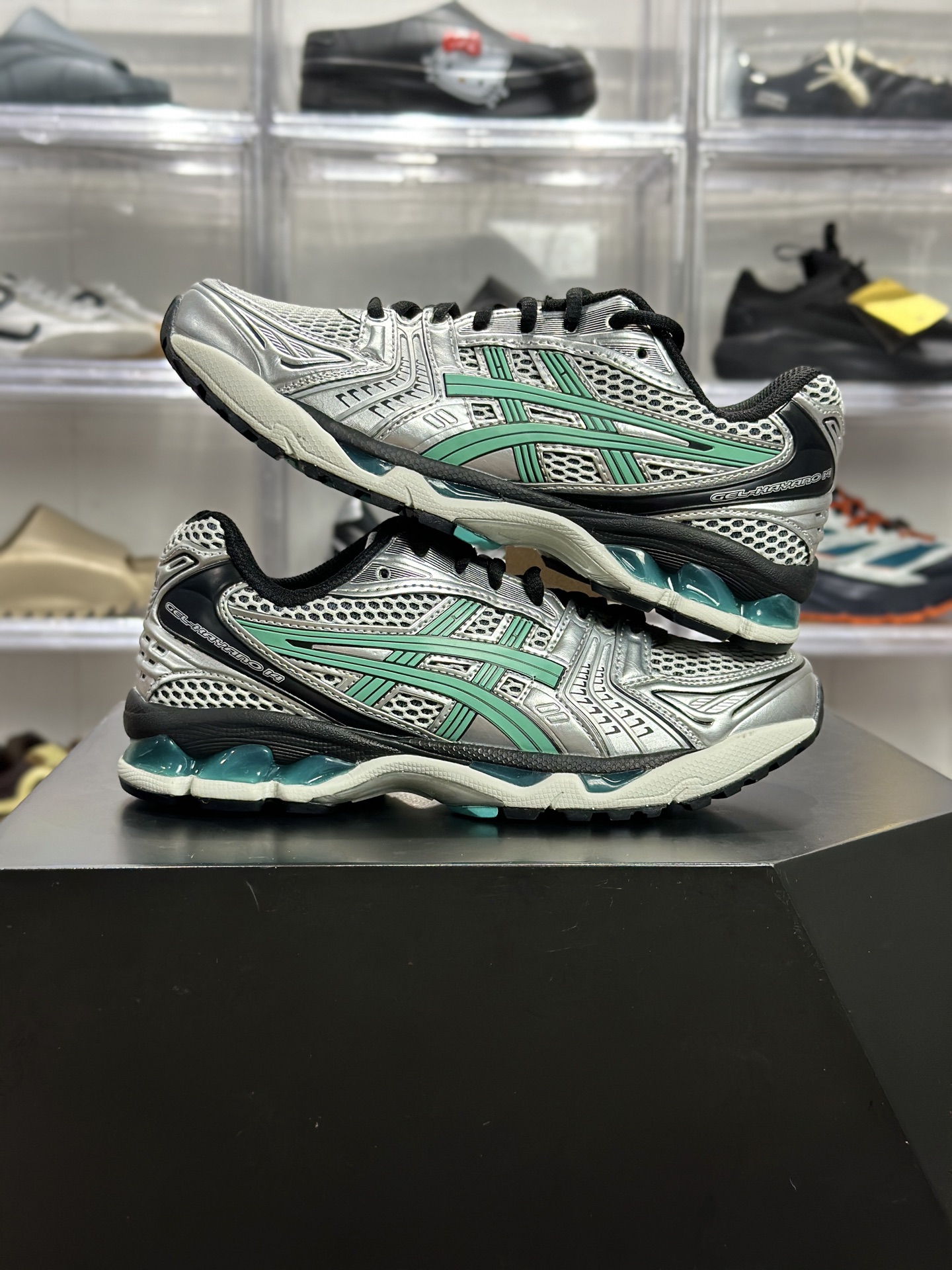 220 ASICS GEL-KAYANO 14「银绿色」 1203A740-100-Chinese UA Cheap High Quatity Brand Clothes Bags handbags Sneakers wholesale wholesaler seller from China Factory suppliers Fashion Clothing Shoes best Quality Beautiful Price 220 ASICS GEL-KAYANO 14「银绿色」 1203A740-100