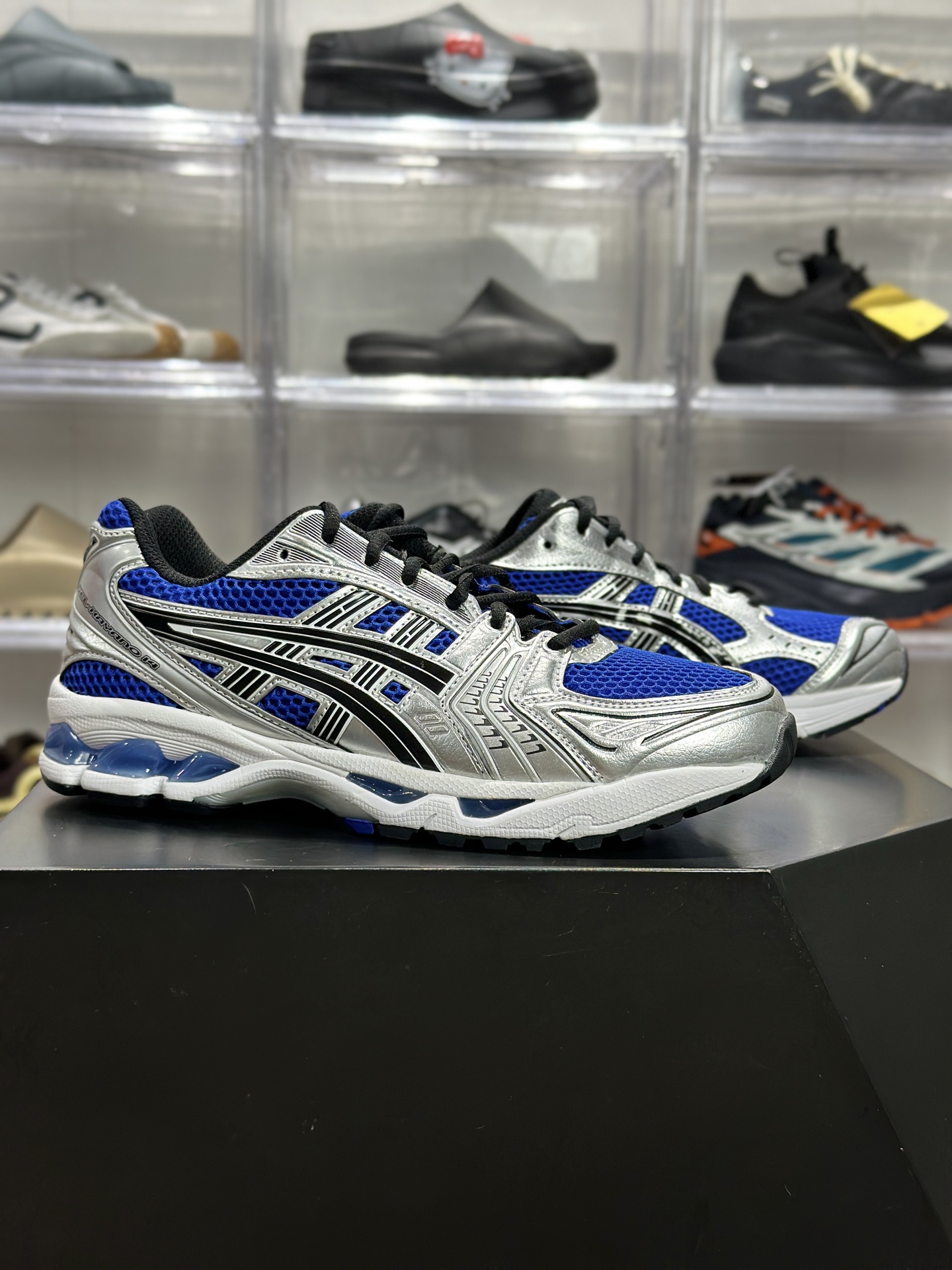 220 ASICS GEL-KAYANO 14「摩纳哥蓝」 1201A019-401 俗称银蓝宝蓝款