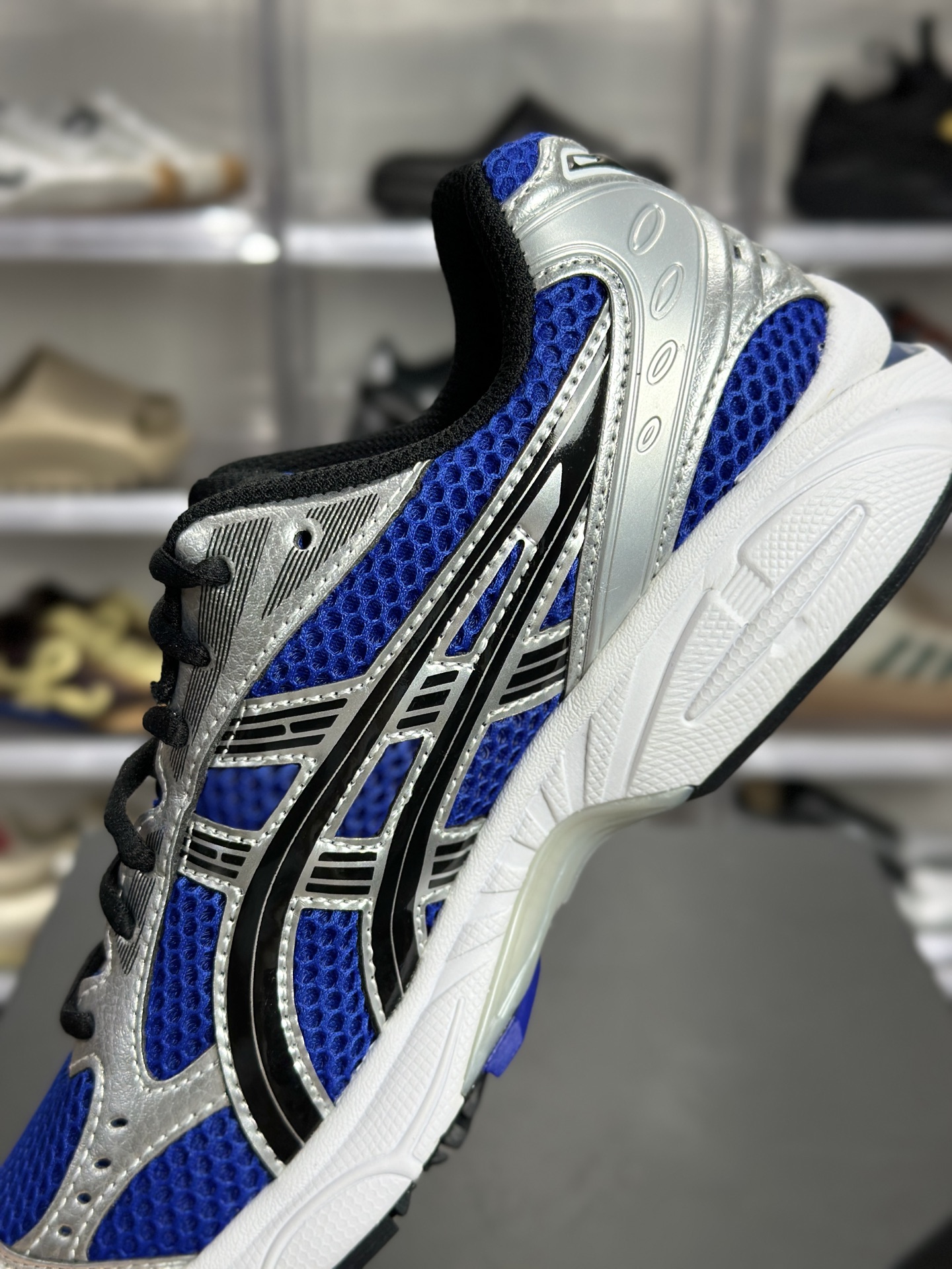 220 ASICS GEL-KAYANO 14「摩纳哥蓝」 1201A019-401 俗称银蓝宝蓝款