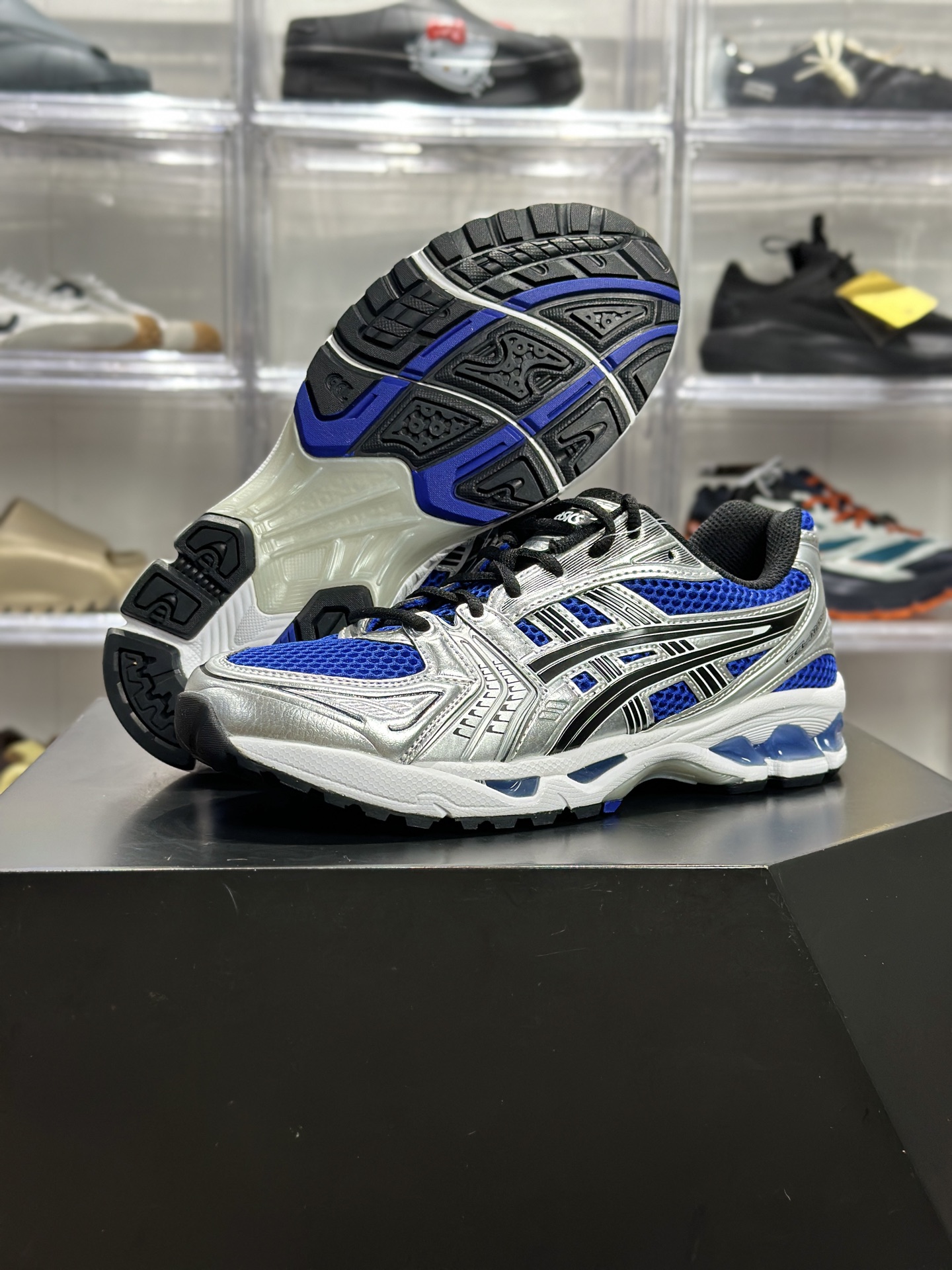 220 ASICS GEL-KAYANO 14「摩纳哥蓝」 1201A019-401 俗称银蓝宝蓝款