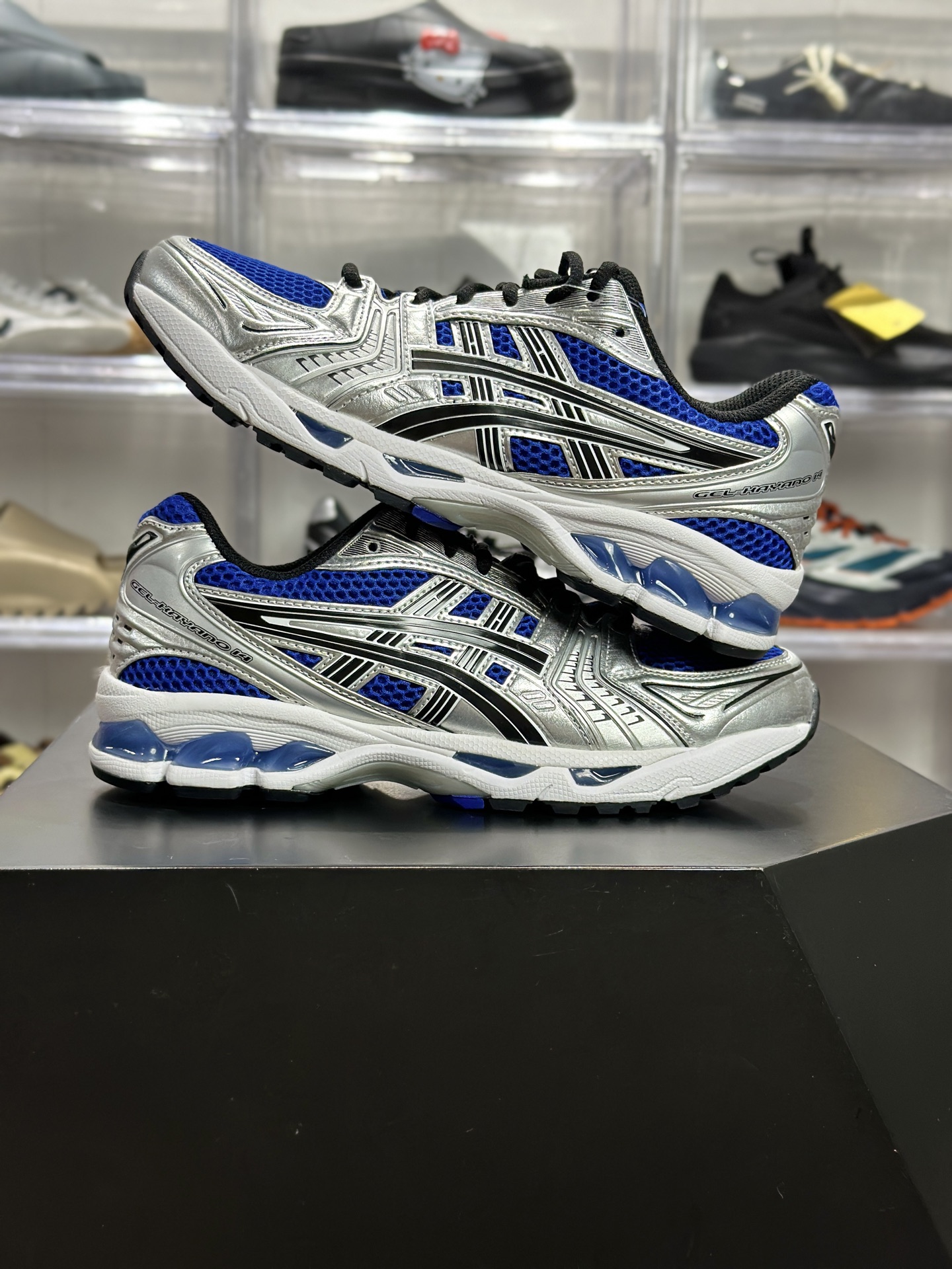 220 ASICS GEL-KAYANO 14「摩纳哥蓝」 1201A019-401 俗称银蓝宝蓝款