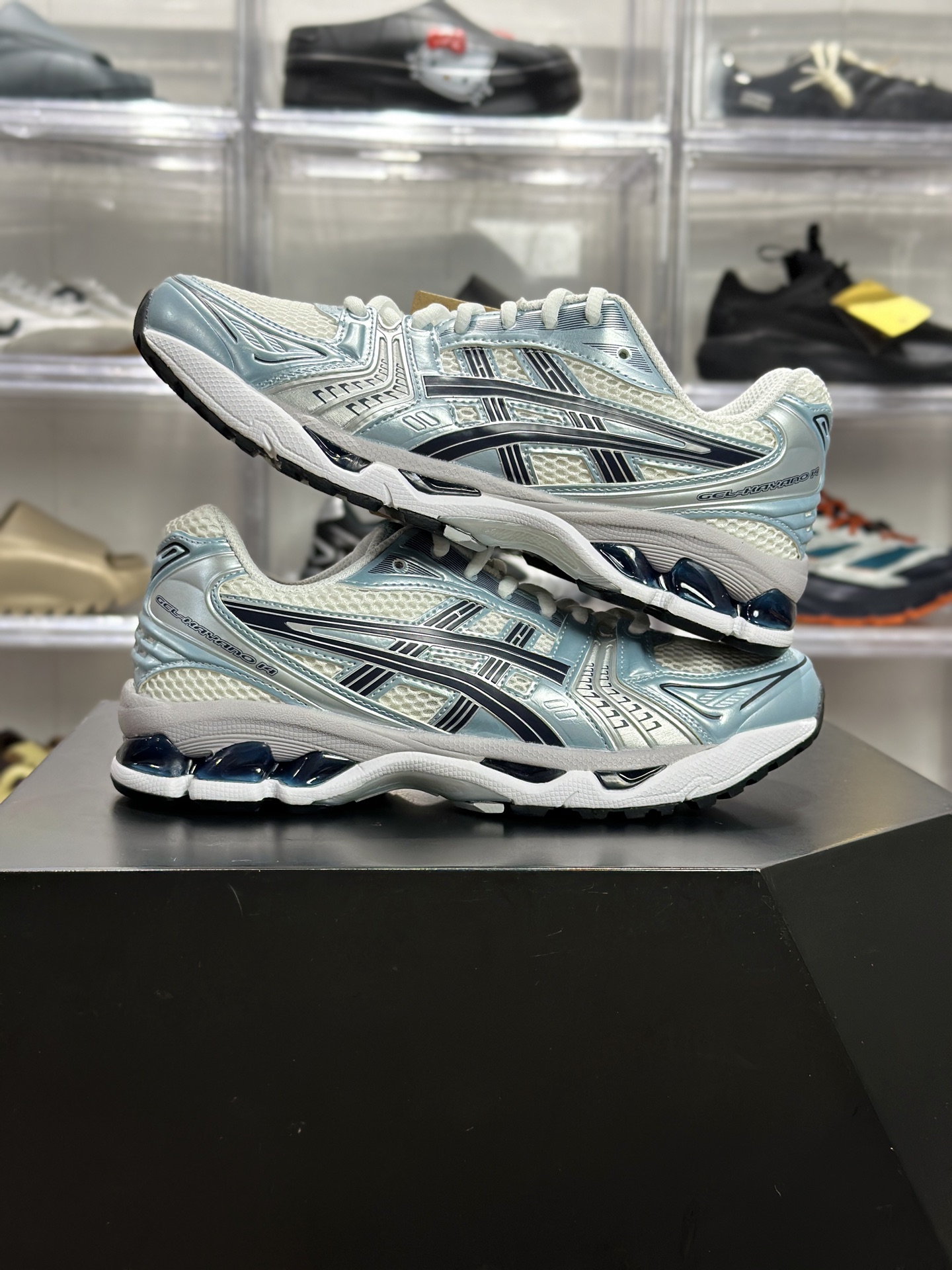 220 ASICS GEL-KAYANO 14「冰蓝海盐款」 1203A537-106 俗称峡湾灰冰蓝款-Chinese UA Cheap High Quatity Brand Clothes Bags handbags Sneakers wholesale wholesaler seller from China Factory suppliers Fashion Clothing Shoes best Quality Beautiful Price 220 ASICS GEL-KAYANO 14「冰蓝海盐款」 1203A537-106 俗称峡湾灰冰蓝款