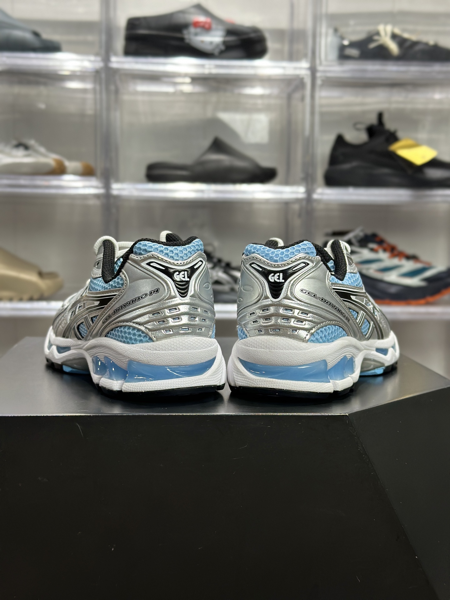 220 ASICS GEL-KAYANO 14「冰蓝银」 1203A537-400 俗称银月