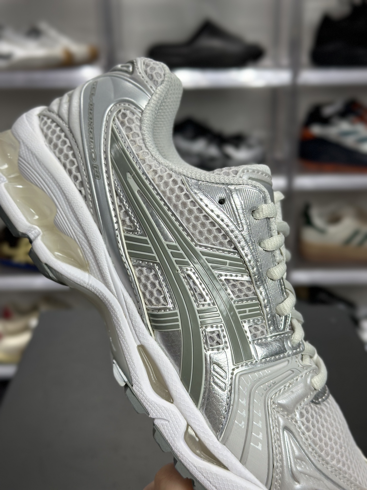 220 ASICS GEL-KAYANO 14「纯银灰」 1202A056-021 俗称雾面银 / 全灰款