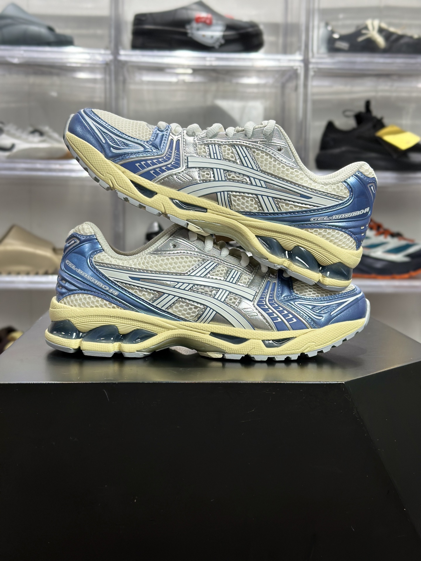 220 ASICS GEL-KAYANO 14「奶油牛仔蓝」 1203A537-102 俗称复古奶蓝款