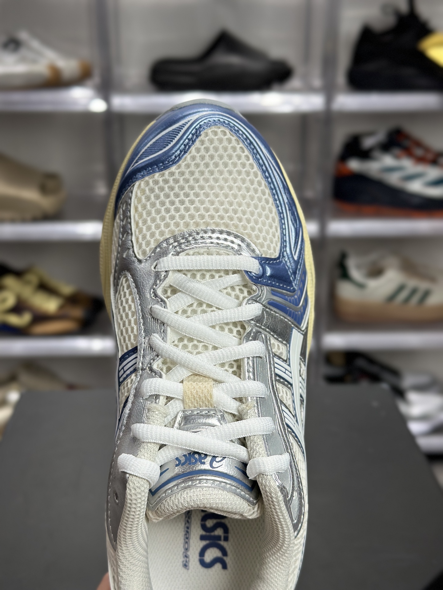 220 ASICS GEL-KAYANO 14「奶油牛仔蓝」 1203A537-102 俗称复古奶蓝款