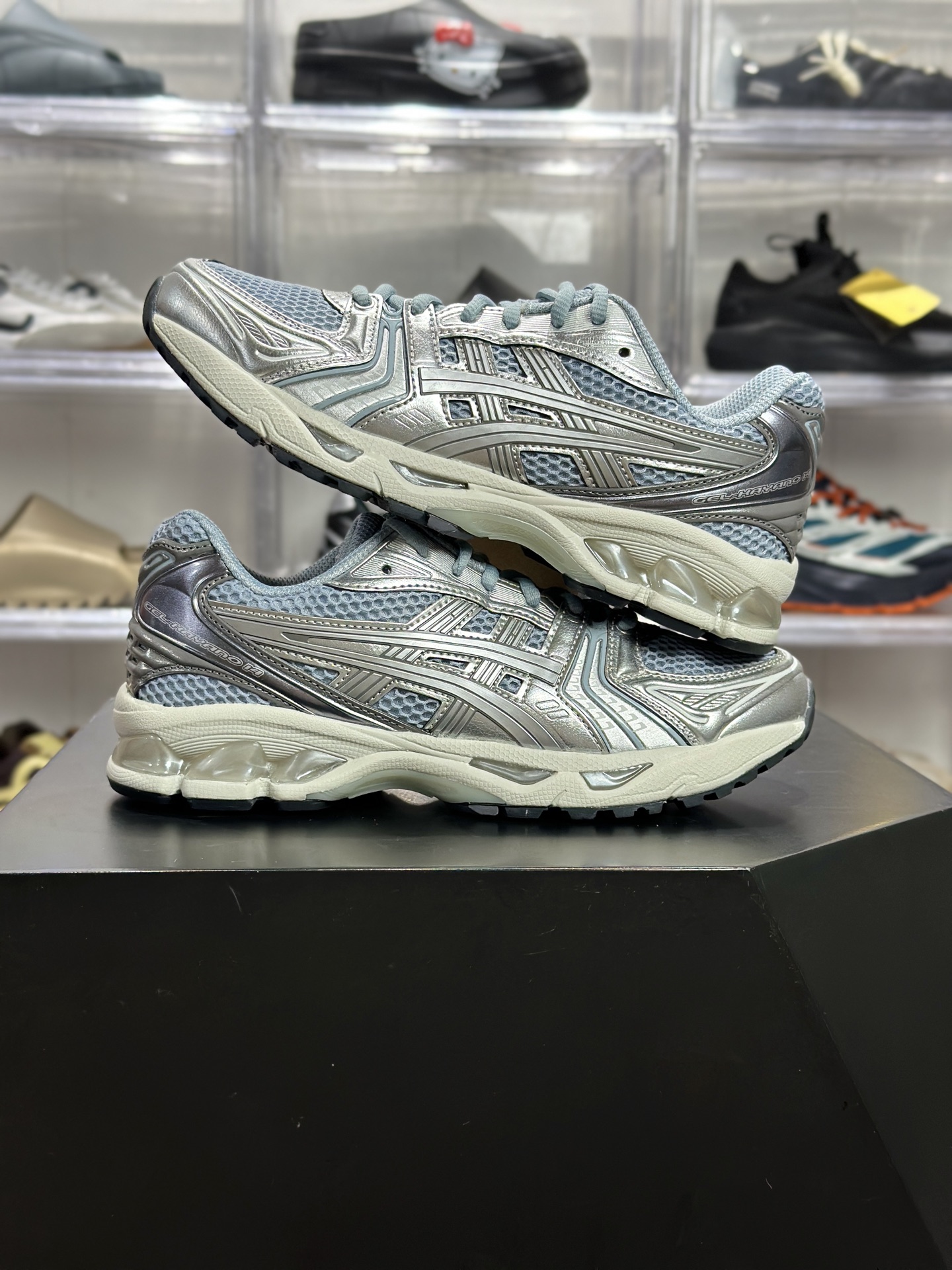 220 ASICS GEL-KAYANO 14「海豚灰银」 1203A537-401 俗称冰雾银灰款