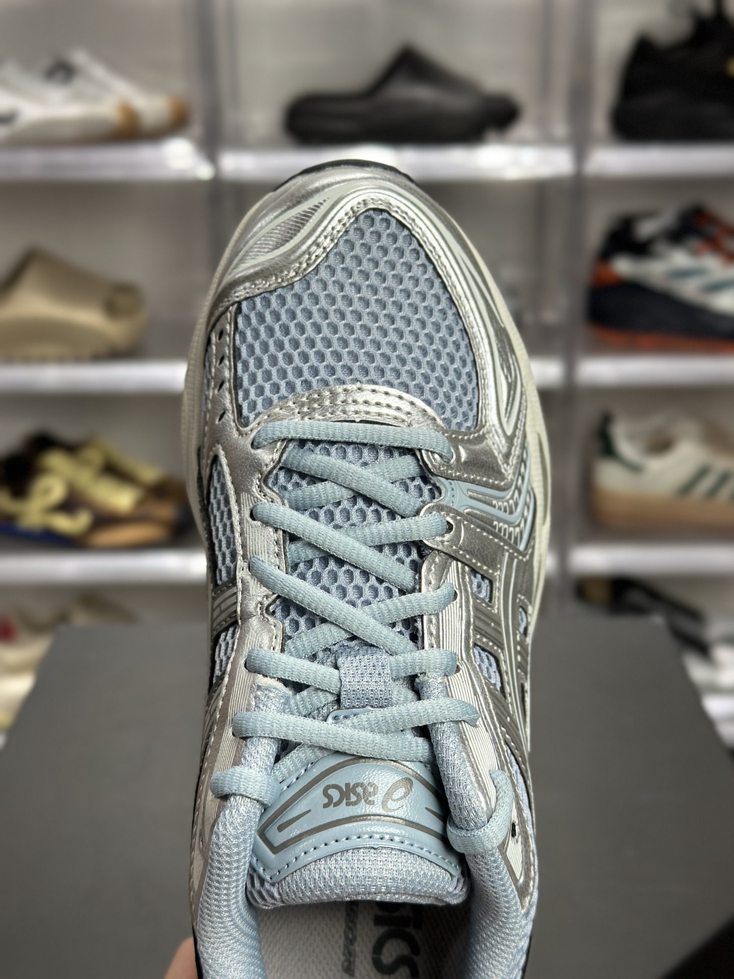 220 ASICS GEL-KAYANO 14「海豚灰银」 1203A537-401 俗称冰雾银灰款