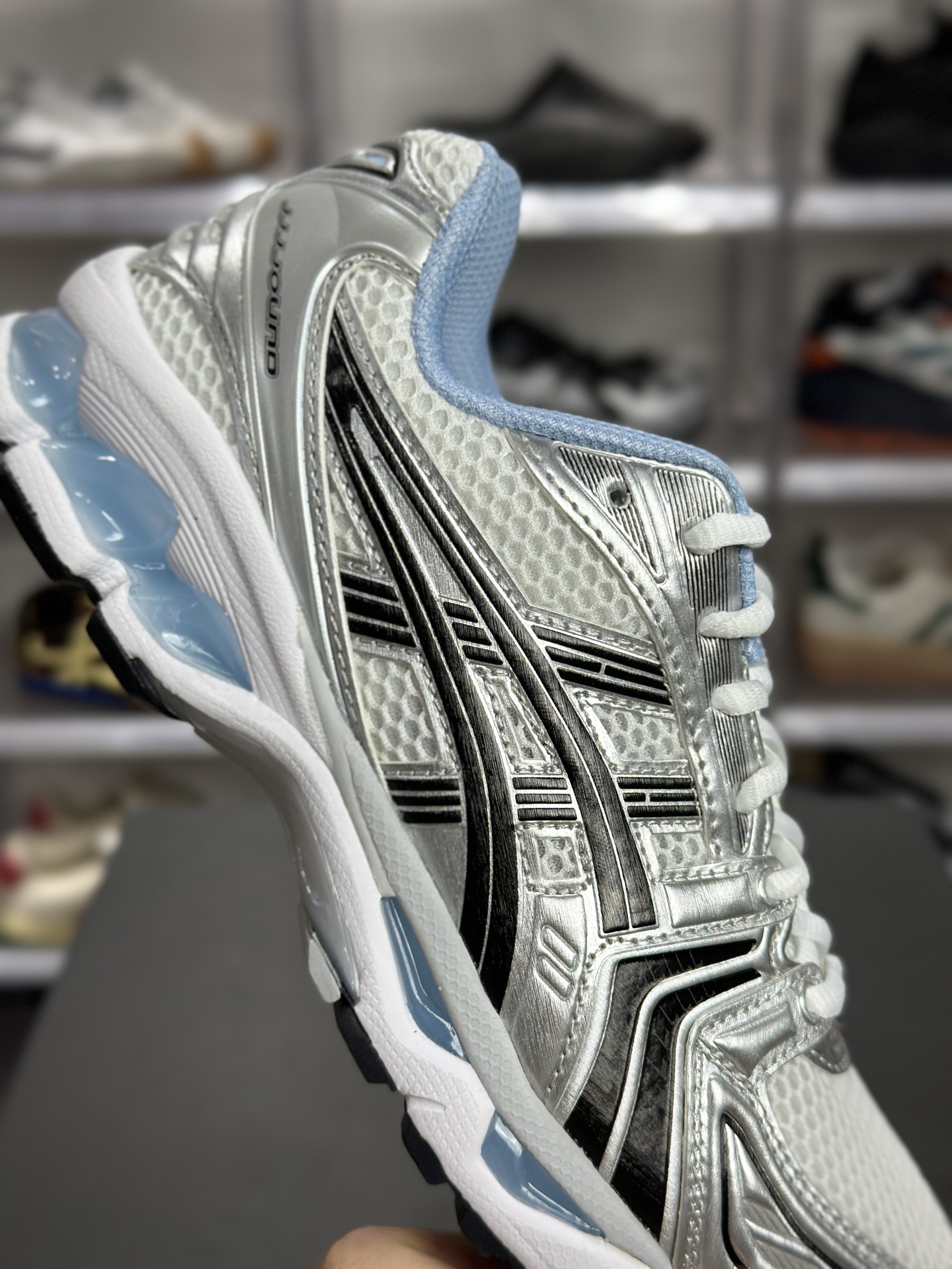 220 ASICS GEL-KAYANO 14「白银冰蓝」 1203A961-101 俗称冰蓝银款