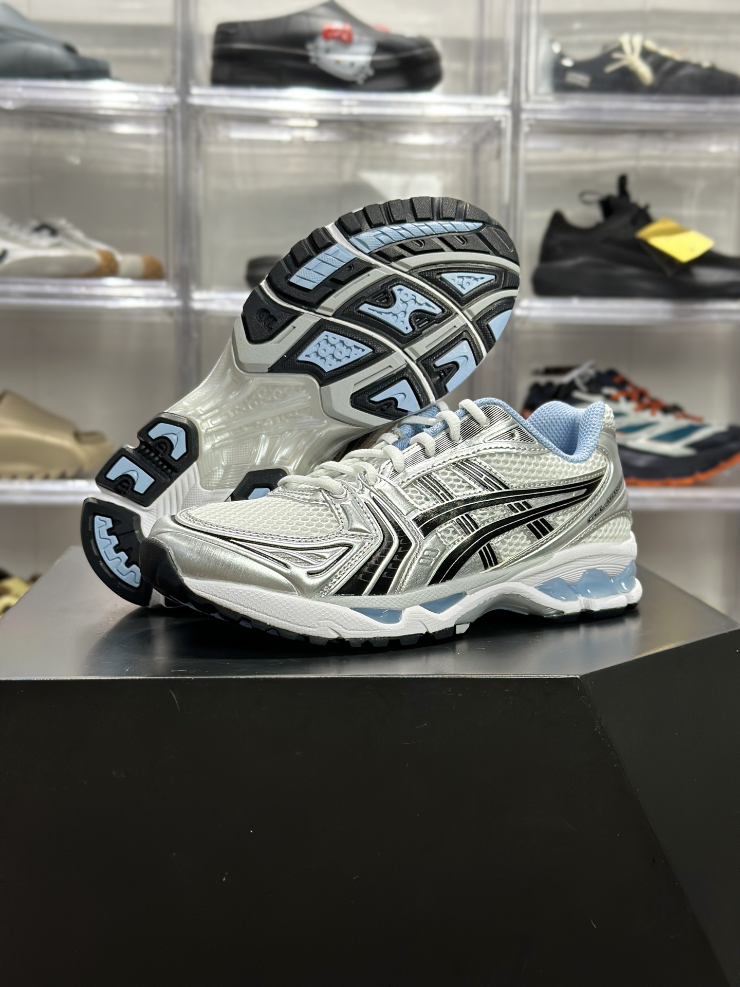 220 ASICS GEL-KAYANO 14「白银冰蓝」 1203A961-101 俗称冰蓝银款