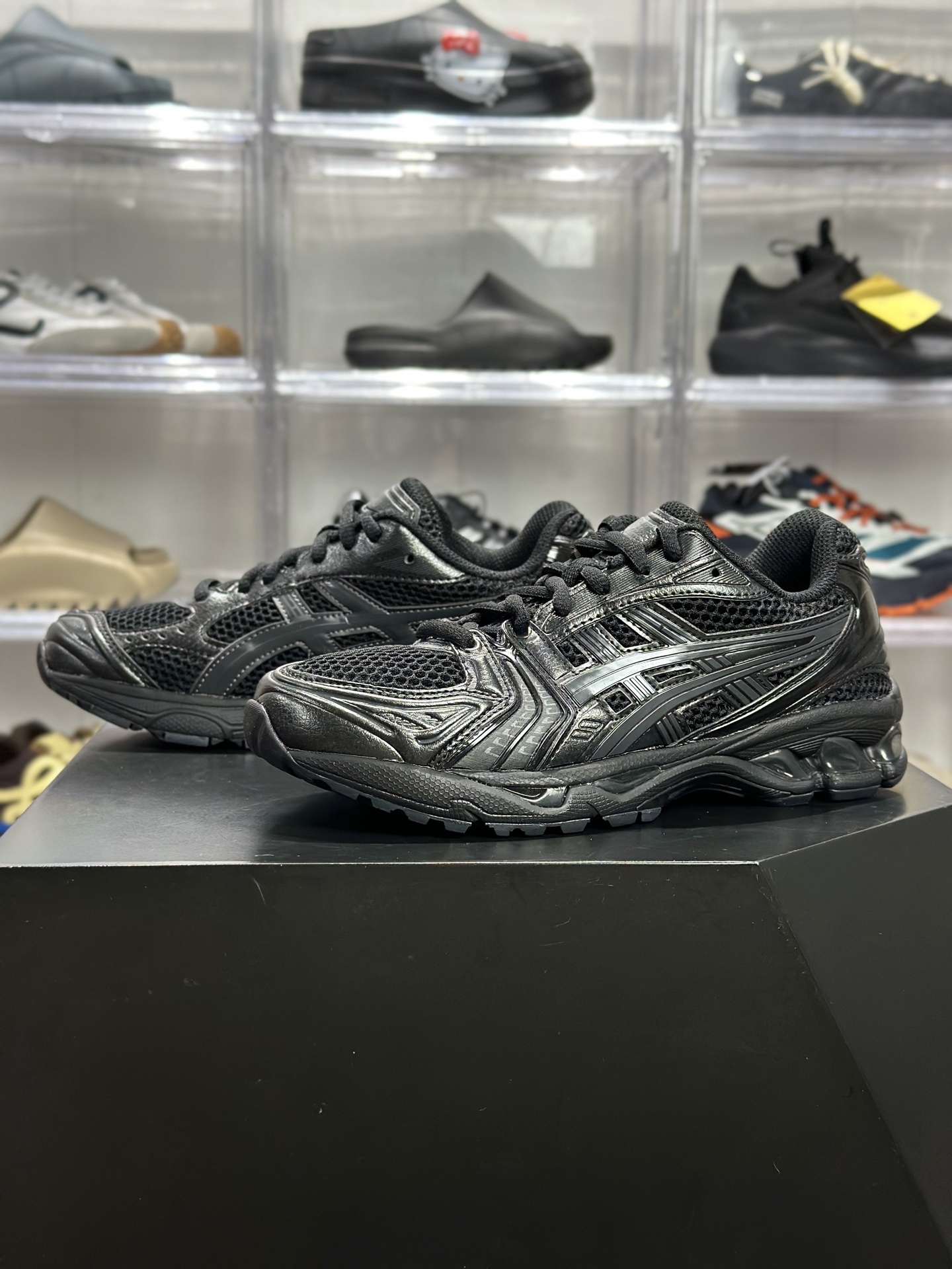 220 ASICS GEL-KAYANO 14「全黑武士」 1201A019-001 俗称黑武士暗黑款-Chinese UA Cheap High Quatity Brand Clothes Bags handbags Sneakers wholesale wholesaler seller from China Factory suppliers Fashion Clothing Shoes best Quality Beautiful Price 220 ASICS GEL-KAYANO 14「全黑武士」 1201A019-001 俗称黑武士暗黑款