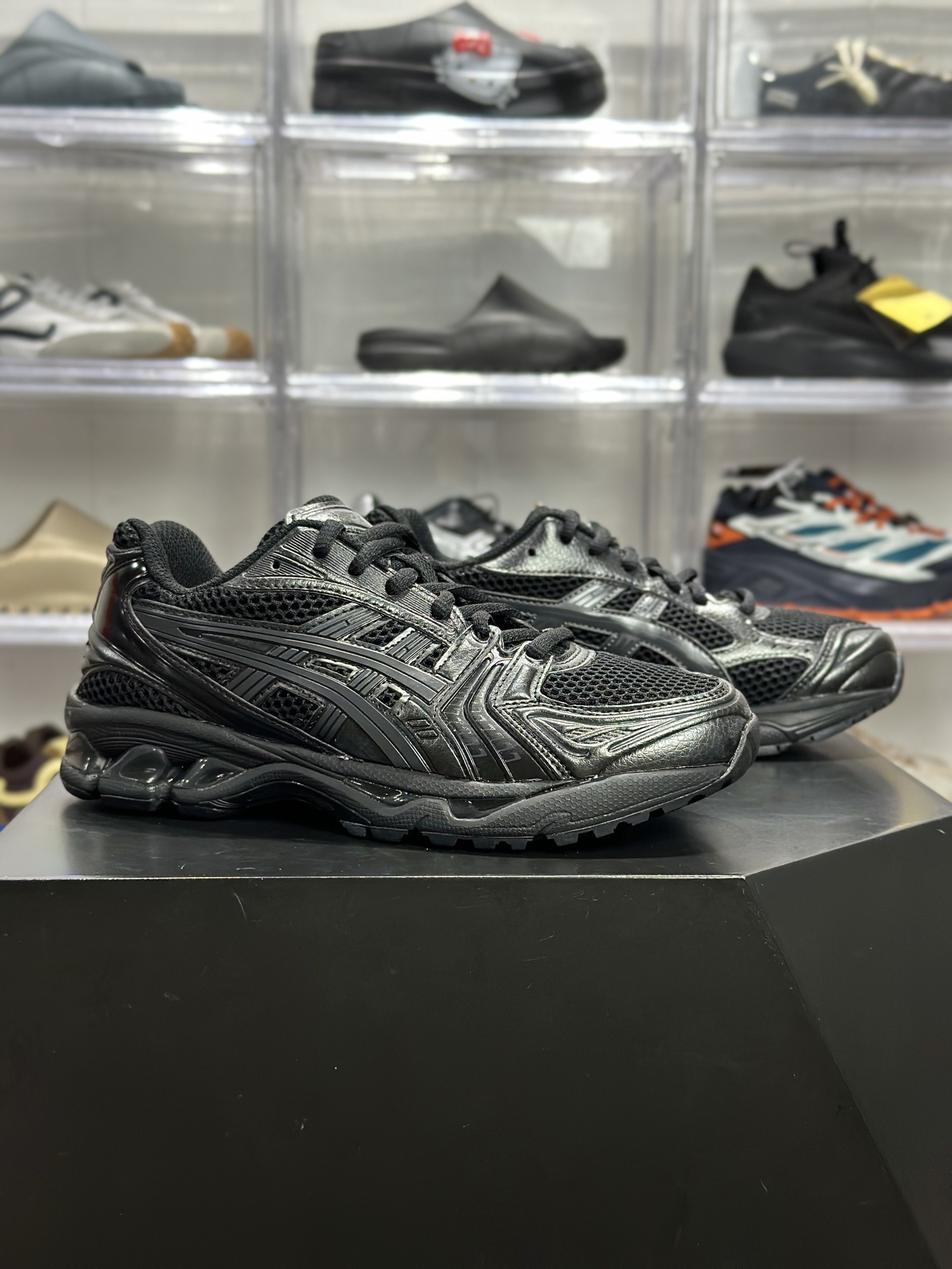 220 ASICS GEL-KAYANO 14「全黑武士」 1201A019-001 俗称黑武士暗黑款-Chinese UA Cheap High Quatity Brand Clothes Bags handbags Sneakers wholesale wholesaler seller from China Factory suppliers Fashion Clothing Shoes best Quality Beautiful Price 220 ASICS GEL-KAYANO 14「全黑武士」 1201A019-001 俗称黑武士暗黑款