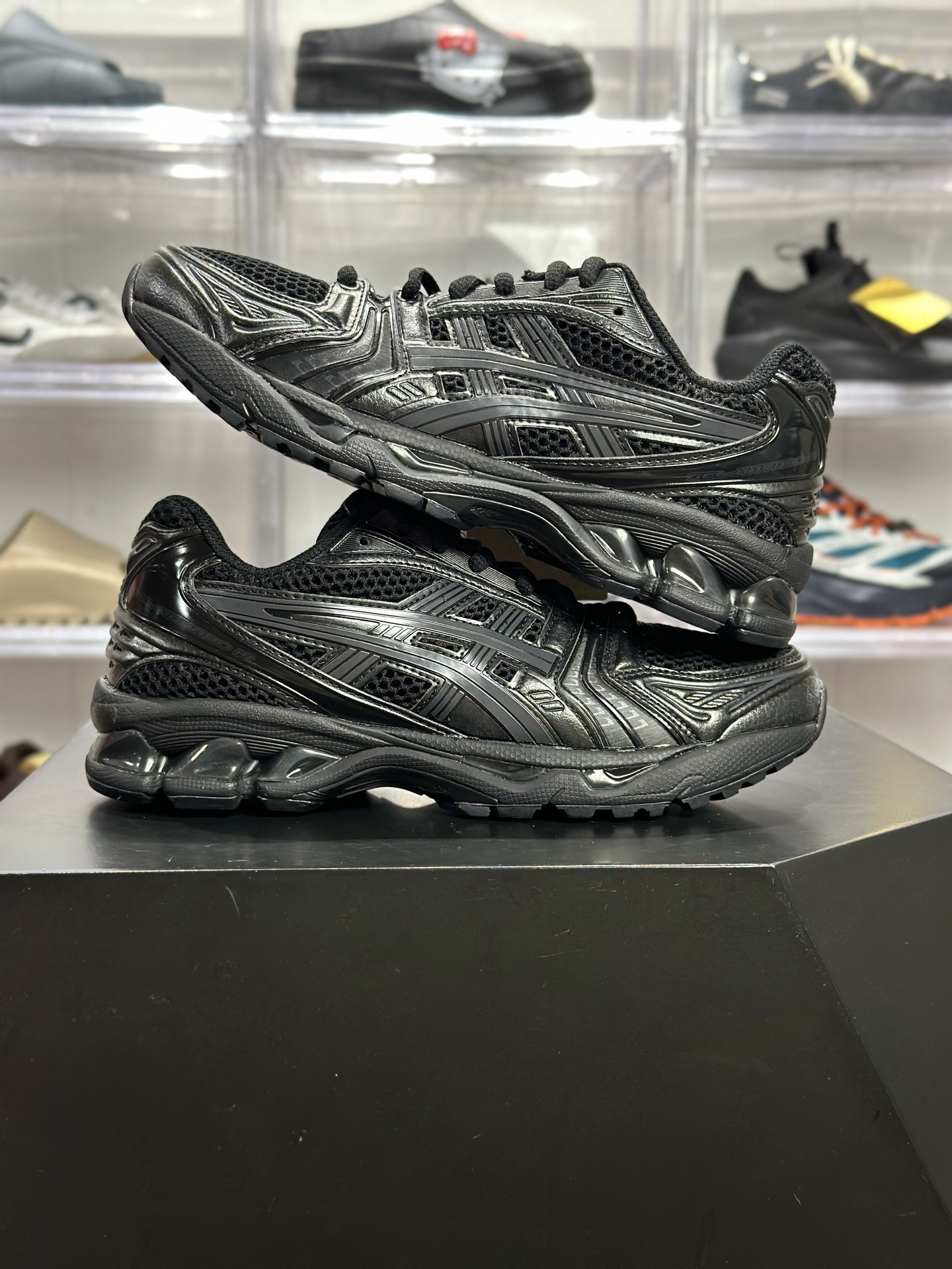 220 ASICS GEL-KAYANO 14「全黑武士」 1201A019-001 俗称黑武士暗黑款-Chinese UA Cheap High Quatity Brand Clothes Bags handbags Sneakers wholesale wholesaler seller from China Factory suppliers Fashion Clothing Shoes best Quality Beautiful Price 220 ASICS GEL-KAYANO 14「全黑武士」 1201A019-001 俗称黑武士暗黑款