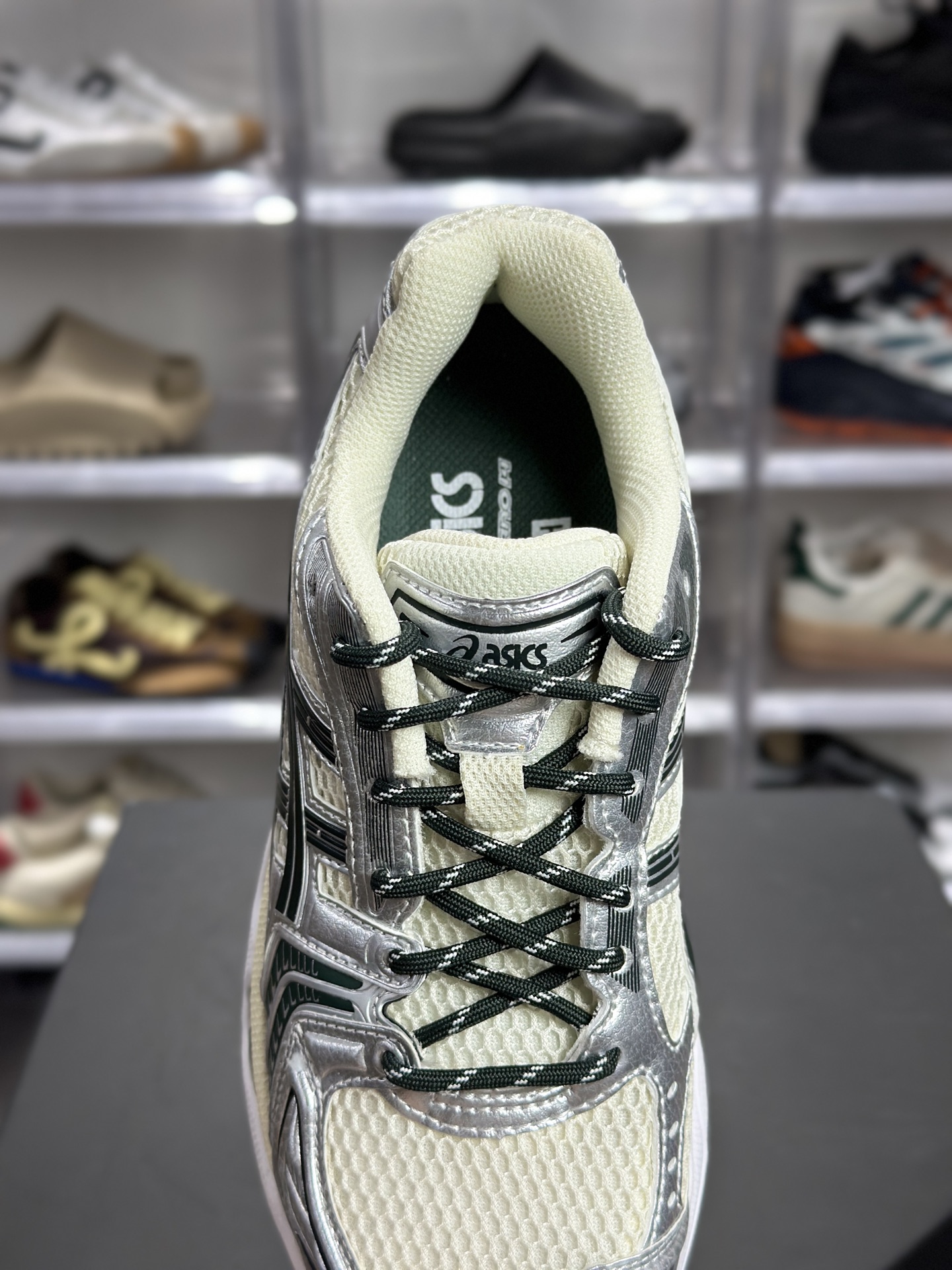 220 ASICS GEL-KAYANO 14「奶油银绿」 1203A566-100 俗称抹茶银款-Chinese UA Cheap High Quatity Brand Clothes Bags handbags Sneakers wholesale wholesaler seller from China Factory suppliers Fashion Clothing Shoes best Quality Beautiful Price 220 ASICS GEL-KAYANO 14「奶油银绿」 1203A566-100 俗称抹茶银款