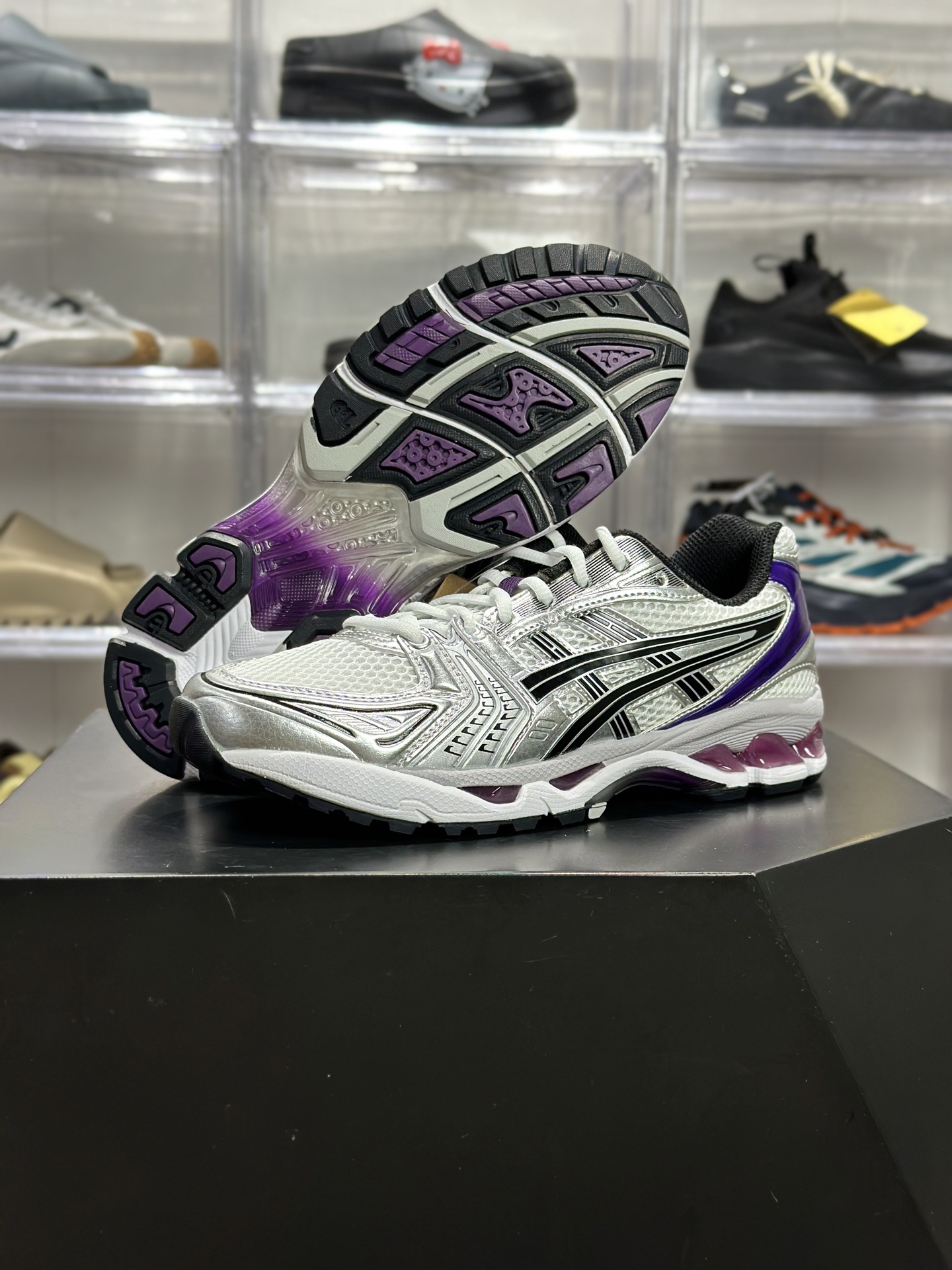 220 ASICS GEL-KAYANO 14「电光深紫」 1202A056-111 俗称白紫香芋紫