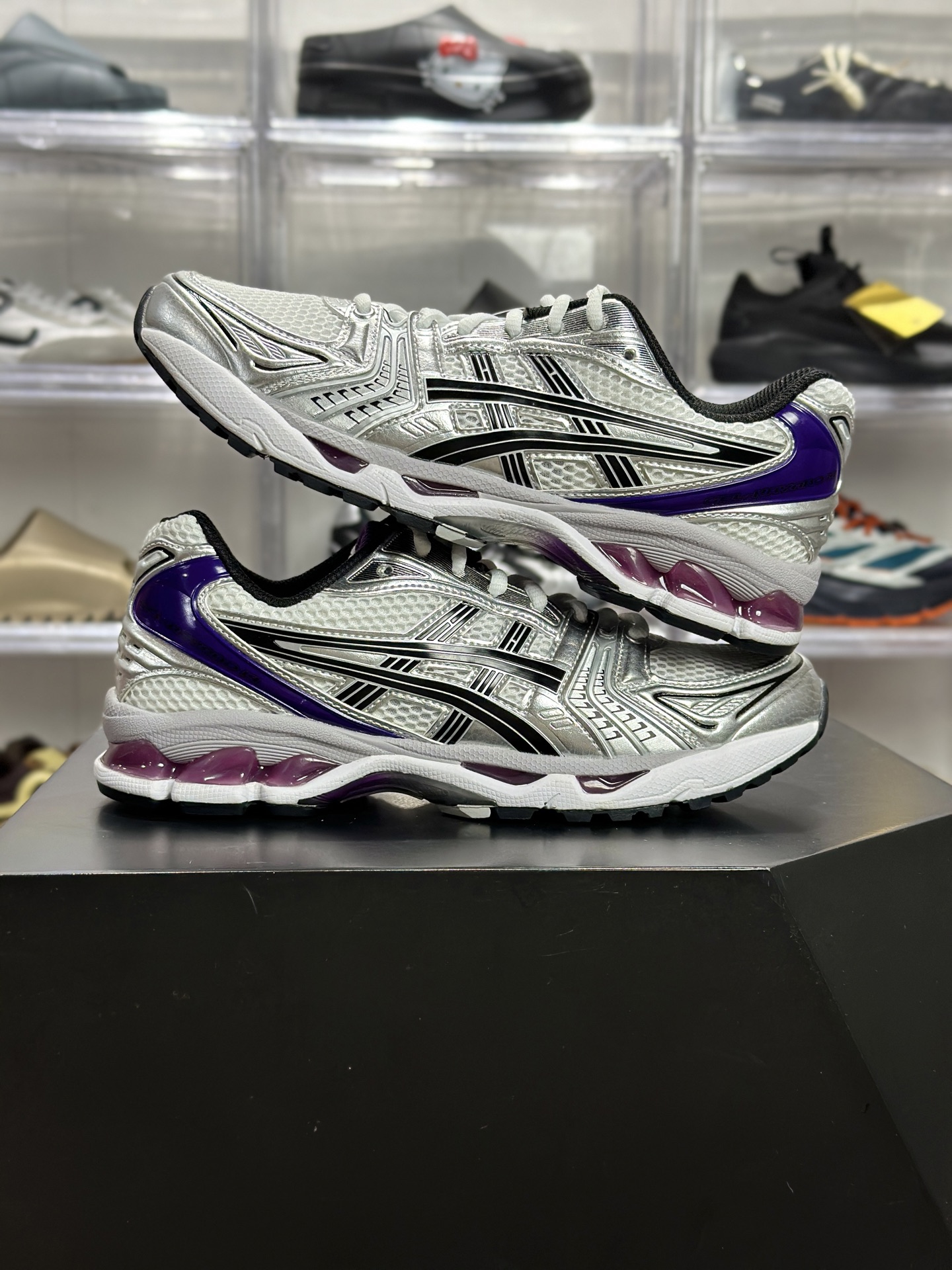 220 ASICS GEL-KAYANO 14「电光深紫」 1202A056-111 俗称白紫香芋紫