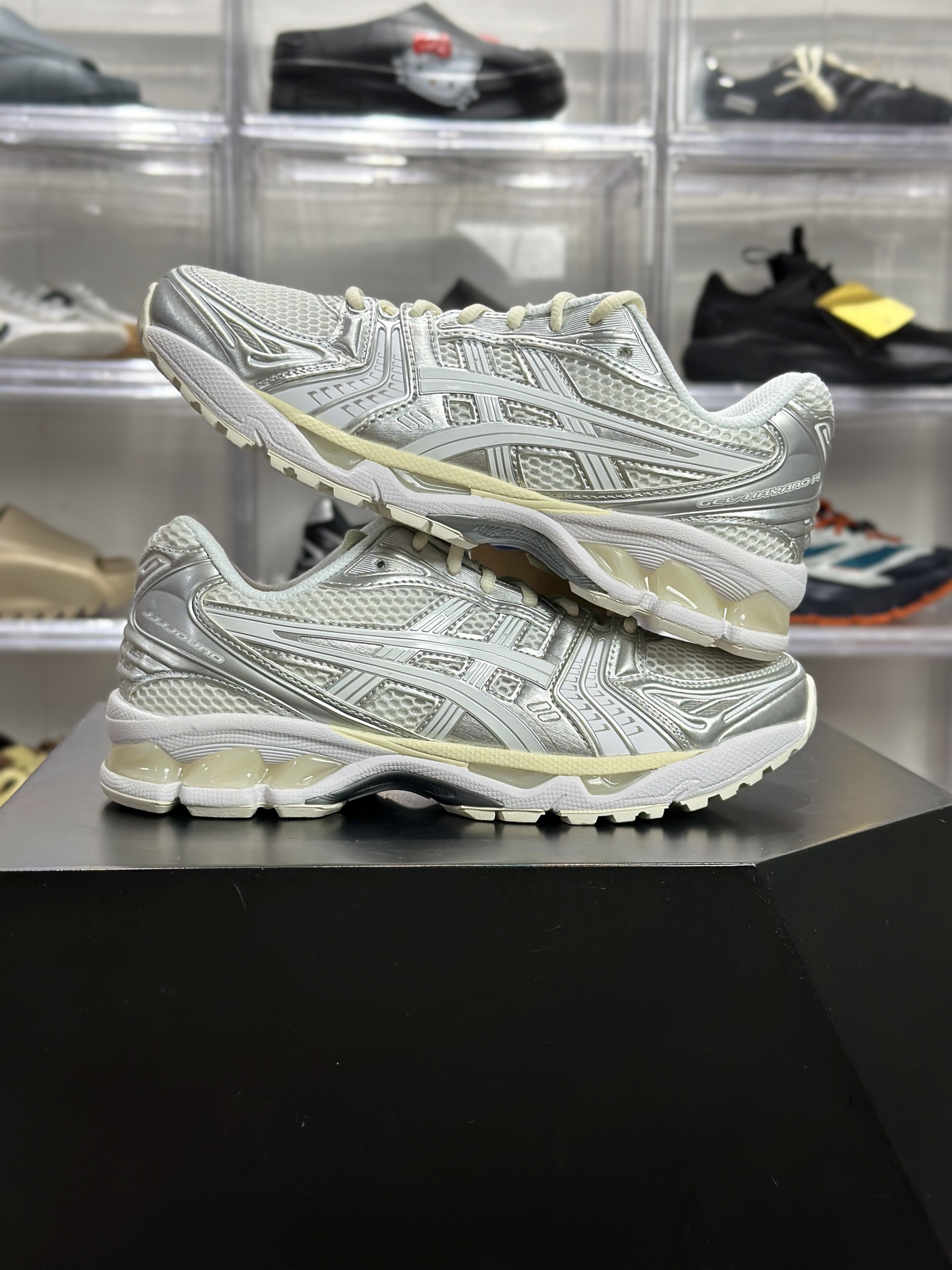 220 ASICS GEL-KAYANO 14「月光白银」 1201A457-100 俗称白银纯白款-Chinese UA Cheap High Quatity Brand Clothes Bags handbags Sneakers wholesale wholesaler seller from China Factory suppliers Fashion Clothing Shoes best Quality Beautiful Price 220 ASICS GEL-KAYANO 14「月光白银」 1201A457-100 俗称白银纯白款