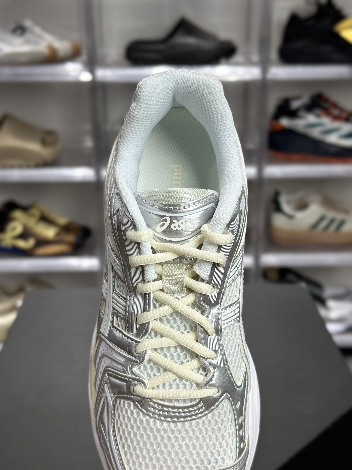 220 ASICS GEL-KAYANO 14「月光白银」 1201A457-100 俗称白银纯白款-Chinese UA Cheap High Quatity Brand Clothes Bags handbags Sneakers wholesale wholesaler seller from China Factory suppliers Fashion Clothing Shoes best Quality Beautiful Price 220 ASICS GEL-KAYANO 14「月光白银」 1201A457-100 俗称白银纯白款