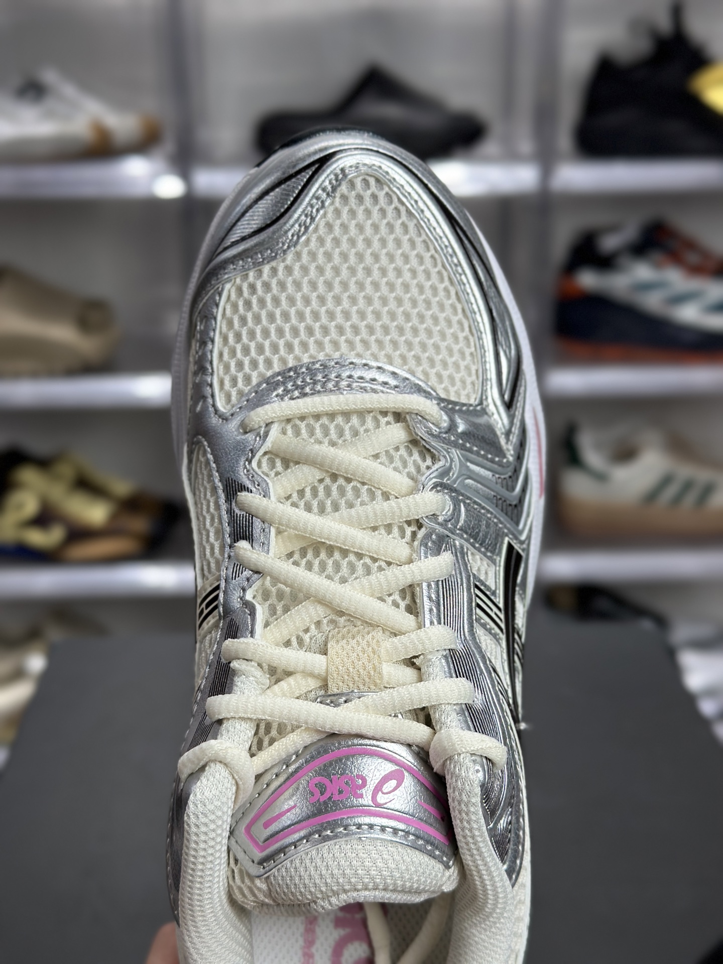 220 ASICS GEL-KAYANO 14「奶油甜心粉」 1203A537-103 俗称甜妹粉银款-Chinese UA Cheap High Quatity Brand Clothes Bags handbags Sneakers wholesale wholesaler seller from China Factory suppliers Fashion Clothing Shoes best Quality Beautiful Price 220 ASICS GEL-KAYANO 14「奶油甜心粉」 1203A537-103 俗称甜妹粉银款