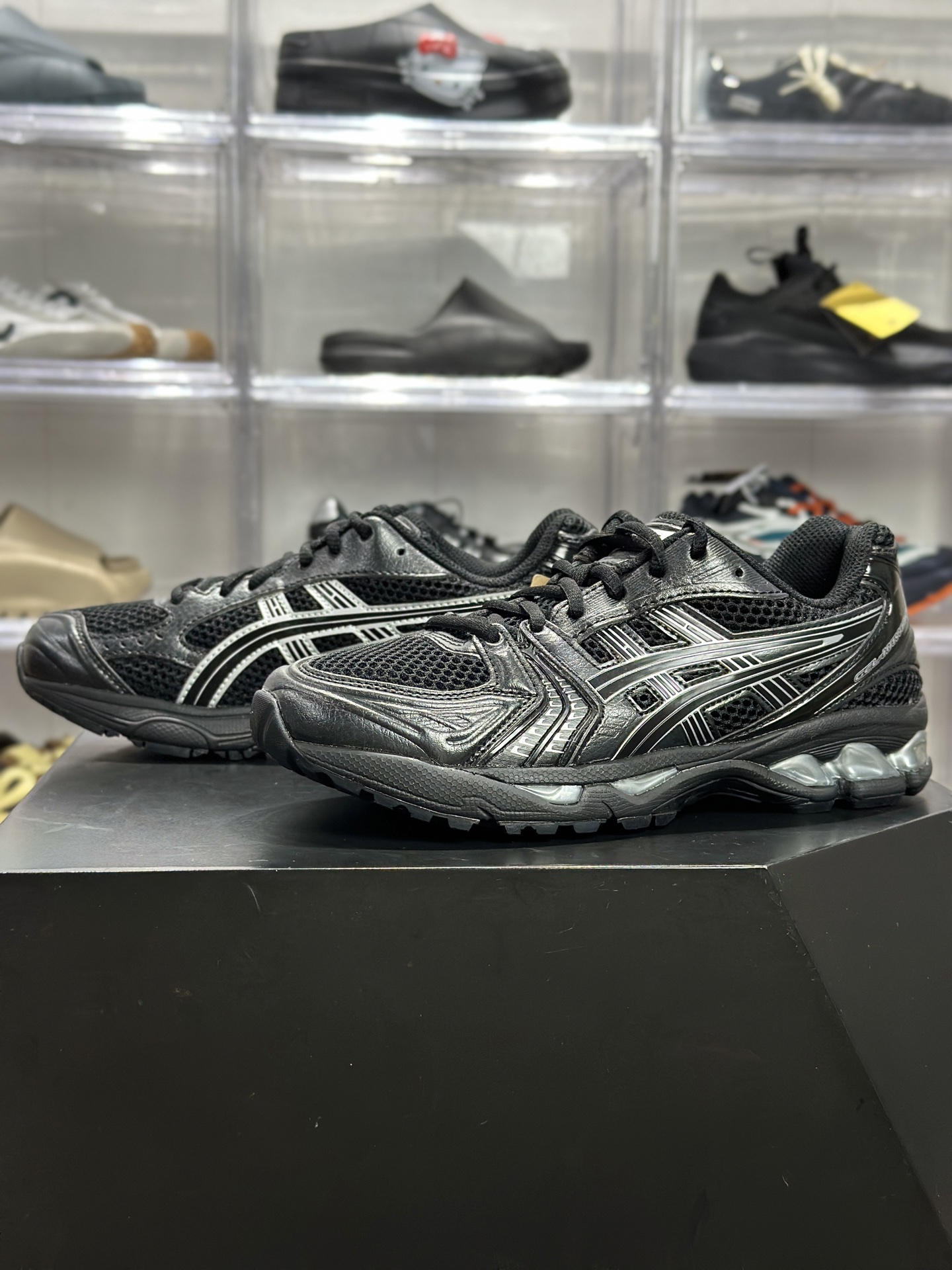 220 ASICS GEL-KAYANO 14「暗夜黑武士银」 1201A019-006 俗称暗黑银款-Chinese UA Cheap High Quatity Brand Clothes Bags handbags Sneakers wholesale wholesaler seller from China Factory suppliers Fashion Clothing Shoes best Quality Beautiful Price 220 ASICS GEL-KAYANO 14「暗夜黑武士银」 1201A019-006 俗称暗黑银款