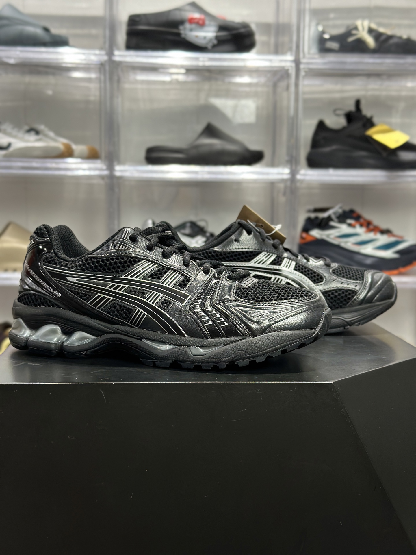 220 ASICS GEL-KAYANO 14「暗夜黑武士银」 1201A019-006 俗称暗黑银款-Chinese UA Cheap High Quatity Brand Clothes Bags handbags Sneakers wholesale wholesaler seller from China Factory suppliers Fashion Clothing Shoes best Quality Beautiful Price 220 ASICS GEL-KAYANO 14「暗夜黑武士银」 1201A019-006 俗称暗黑银款