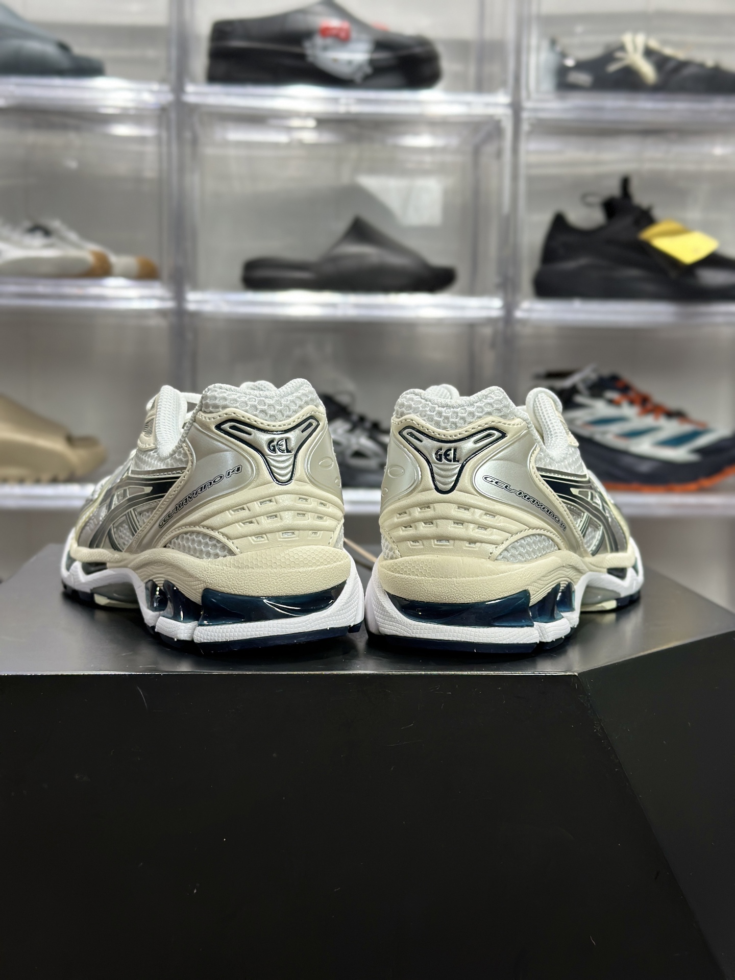 220 ASICS GEL-KAYANO 14「白银午夜蓝」 1202A056-109 俗称学院风白蓝款