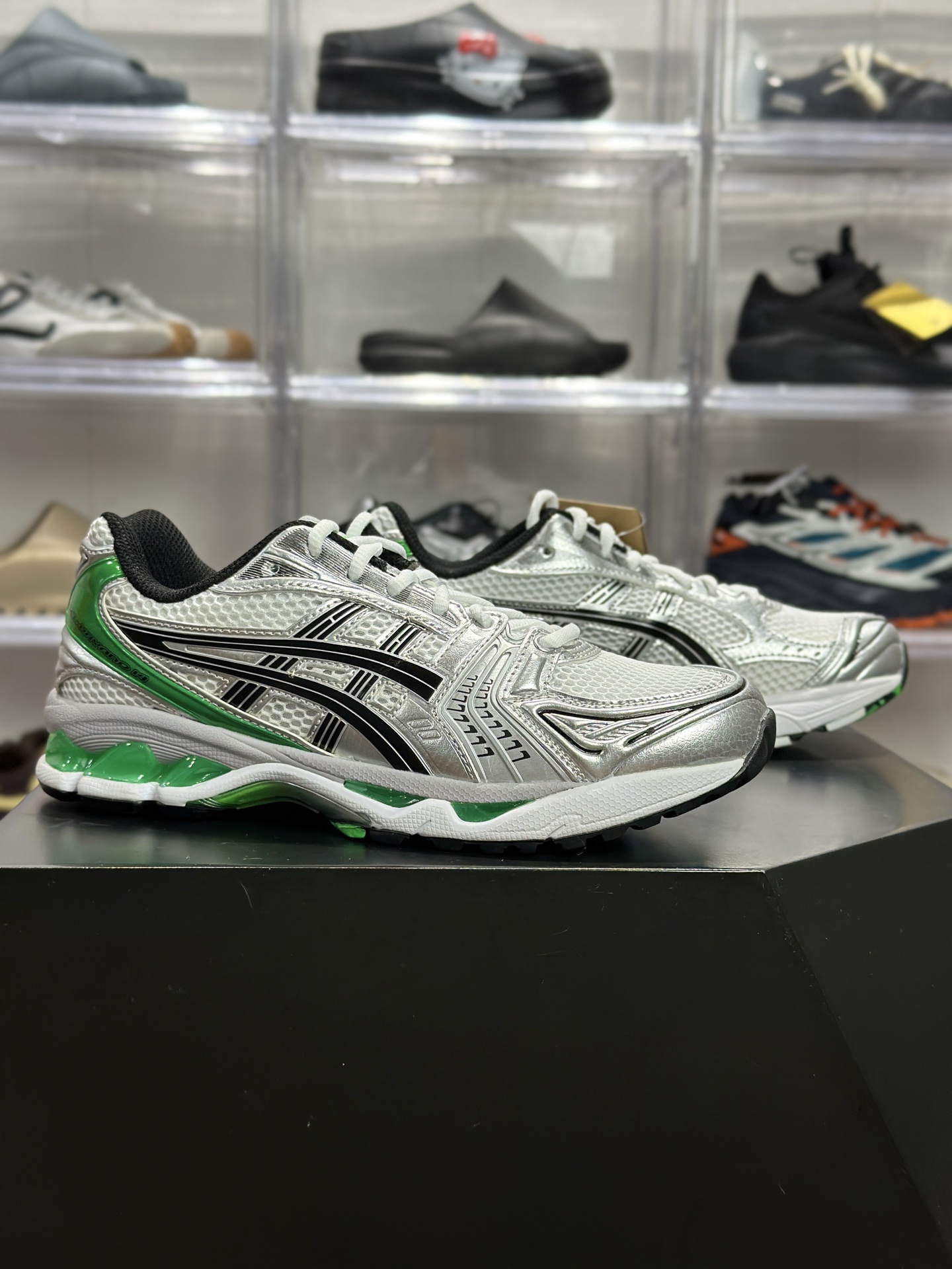 220 ASICS GEL-KAYANO 14「白银孔雀绿」 1201A019-110 俗称清新薄荷绿款