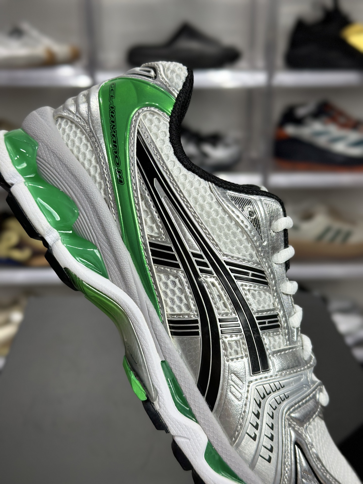 220 ASICS GEL-KAYANO 14「白银孔雀绿」 1201A019-110 俗称清新薄荷绿款