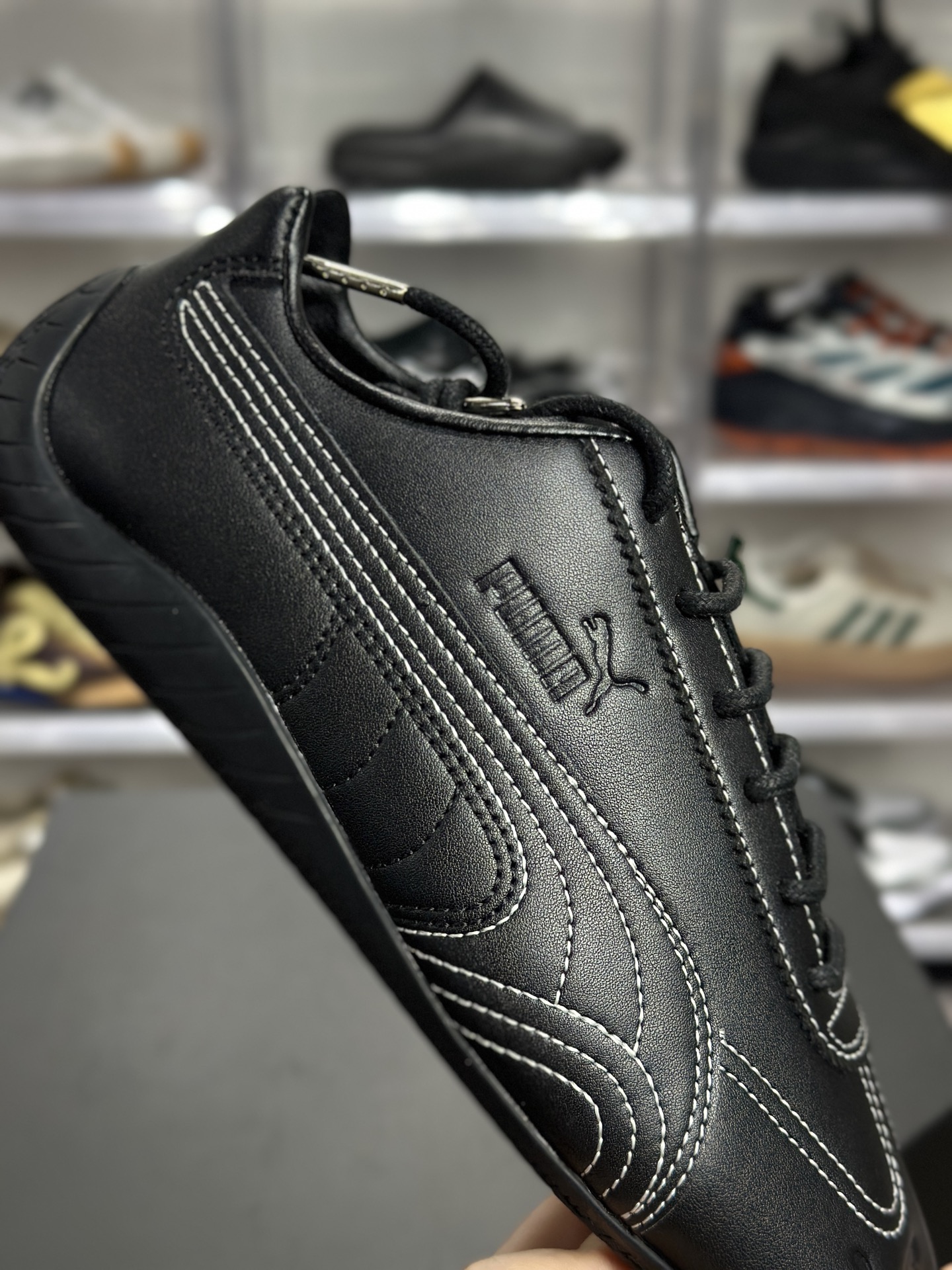 PUMA Speedcat x NOAFTERNO 联名全黑款(简称 “黑武士猫”) 404267-01-Top High Quatity Cheap Sneakers Fashion Clothing Clothes Bags handbags Shoes of all Brand wholesale With The best Quality And Beautiful Price from China Factory Chinese suppliers wholesaler seller PUMA Speedcat x NOAFTERNO 联名全黑款(简称 “黑武士猫”) 404267-01
