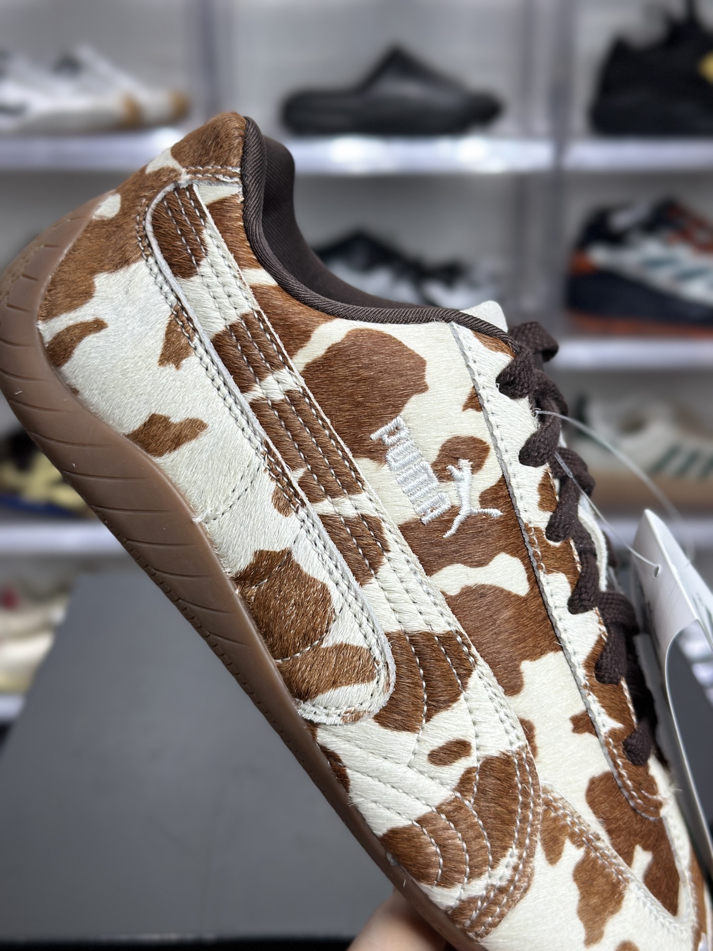 PUMA Speedcat 奶牛纹（简称 “奶牛猫”） 406141-01