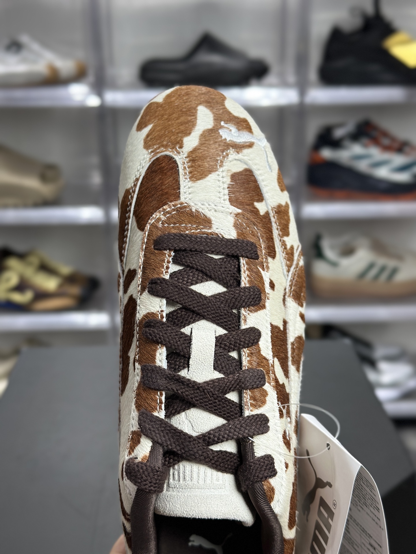 PUMA Speedcat 奶牛纹（简称 “奶牛猫”） 406141-01