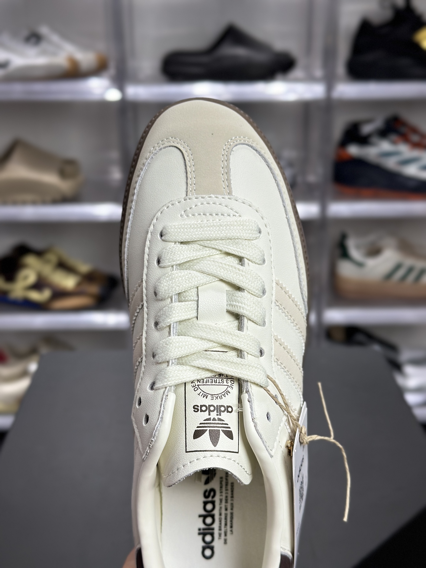 160 adidas Samba W 米白棕做旧板鞋 IH6268-Chinese UA Cheap High Quatity Brand Clothes Bags handbags Sneakers wholesale wholesaler seller from China Factory suppliers Fashion Clothing Shoes best Quality Beautiful Price 160 adidas Samba W 米白棕做旧板鞋 IH6268