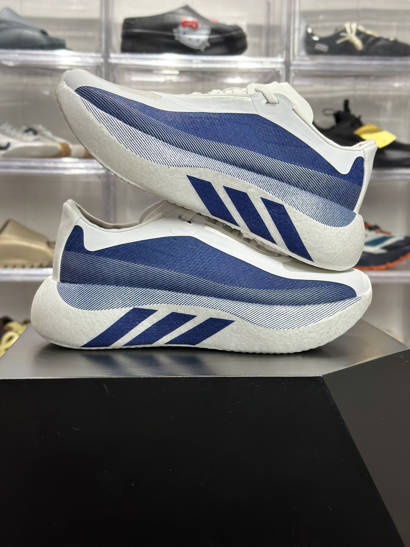 220 adidas Hyperboost Edge M 藏青白专业跑鞋 HQ1911