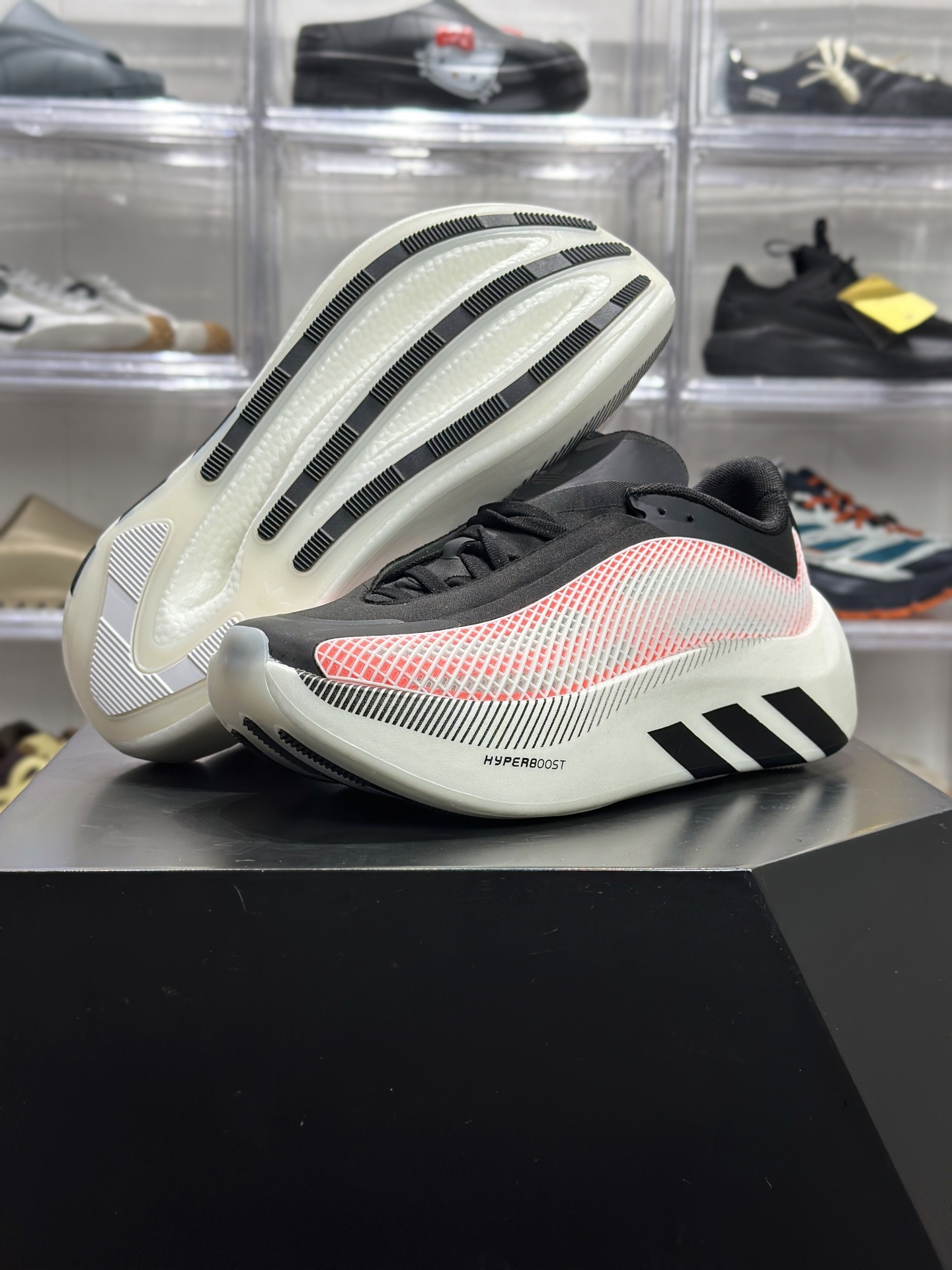 220 adidas Hyperboost Edge M 黑粉渐变专业跑鞋 HQ6213-Chinese UA Cheap High Quatity Brand Clothes Bags handbags Sneakers wholesale wholesaler seller from China Factory suppliers Fashion Clothing Shoes best Quality Beautiful Price 220 adidas Hyperboost Edge M 黑粉渐变专业跑鞋 HQ6213