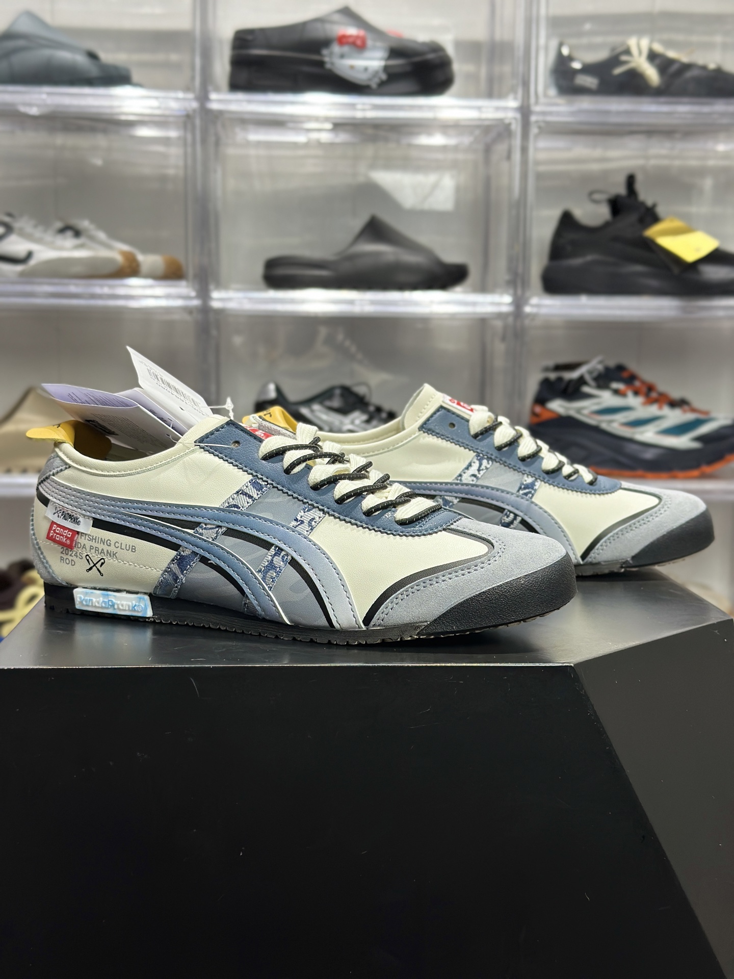 Onitsuka Tiger Mexico 66 Vin 蓝灰迷彩休闲鞋 DL408-1684-High Quatity Cheap Brand wholesale wholesaler seller Clothes Bags handbags Sneakers Top Fashion Clothing Shoes from China Factory Chinese suppliers best Quality Beautiful Price Onitsuka Tiger Mexico 66 Vin 蓝灰迷彩休闲鞋 DL408-1684