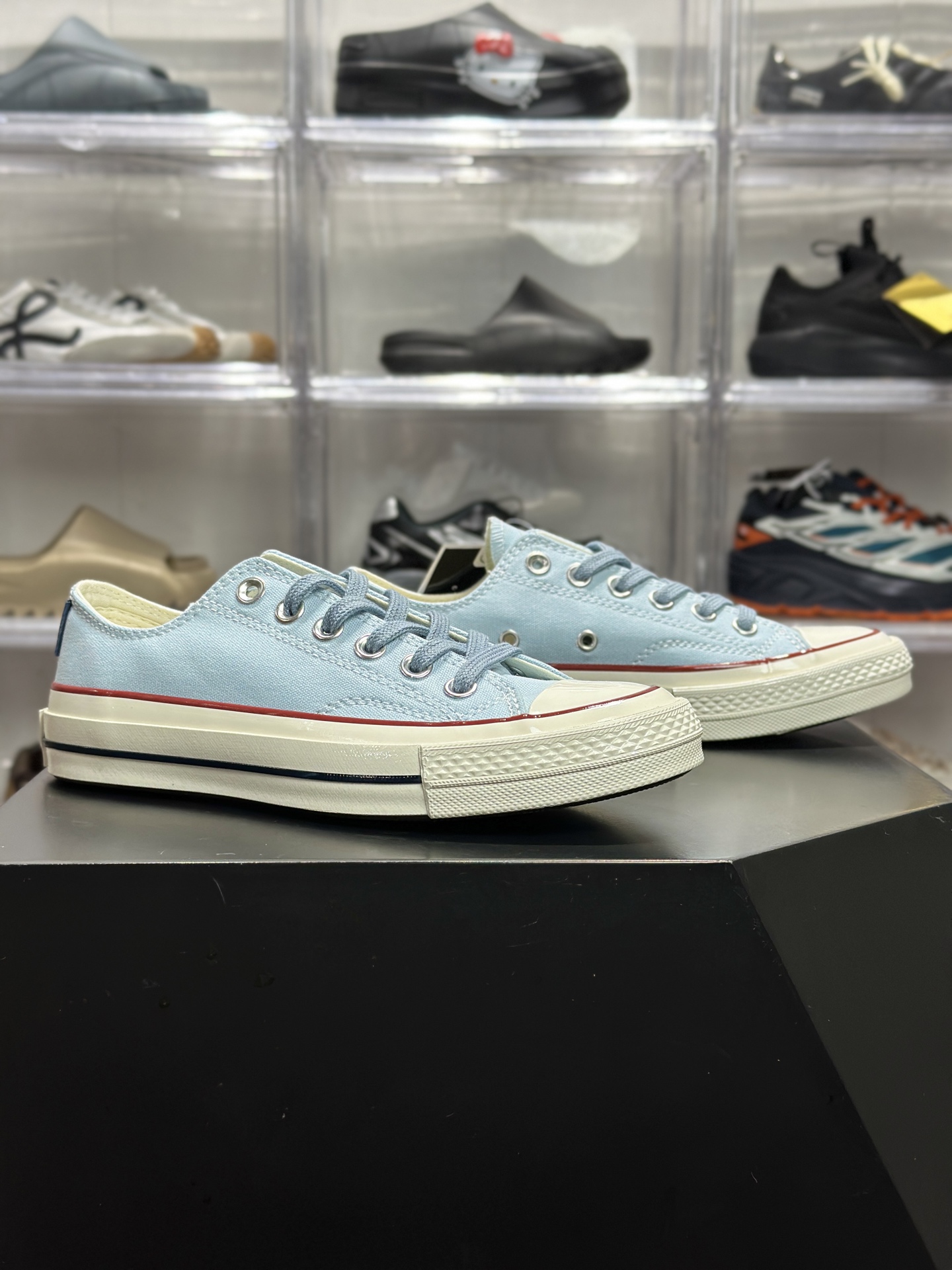Converse Chuck 70 浅蓝帆布复古帆布鞋 A1B856C-High Quatity Cheap Brand wholesale wholesaler seller Clothes Bags handbags Sneakers Top Fashion Clothing Shoes from China Factory Chinese suppliers best Quality Beautiful Price Converse Chuck 70 浅蓝帆布复古帆布鞋 A1B856C