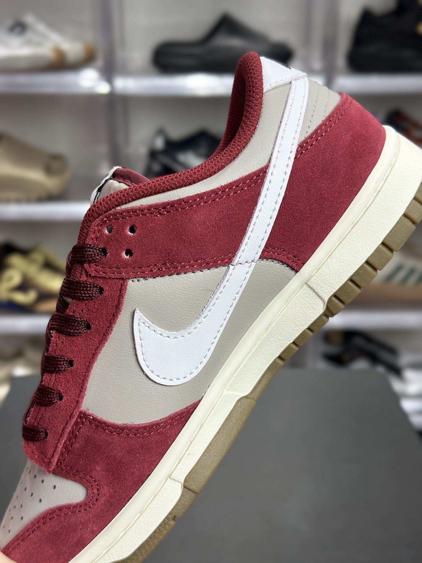 200 Nike Dunk Low Retro SE 酒红灰复古板鞋 IB5399-004