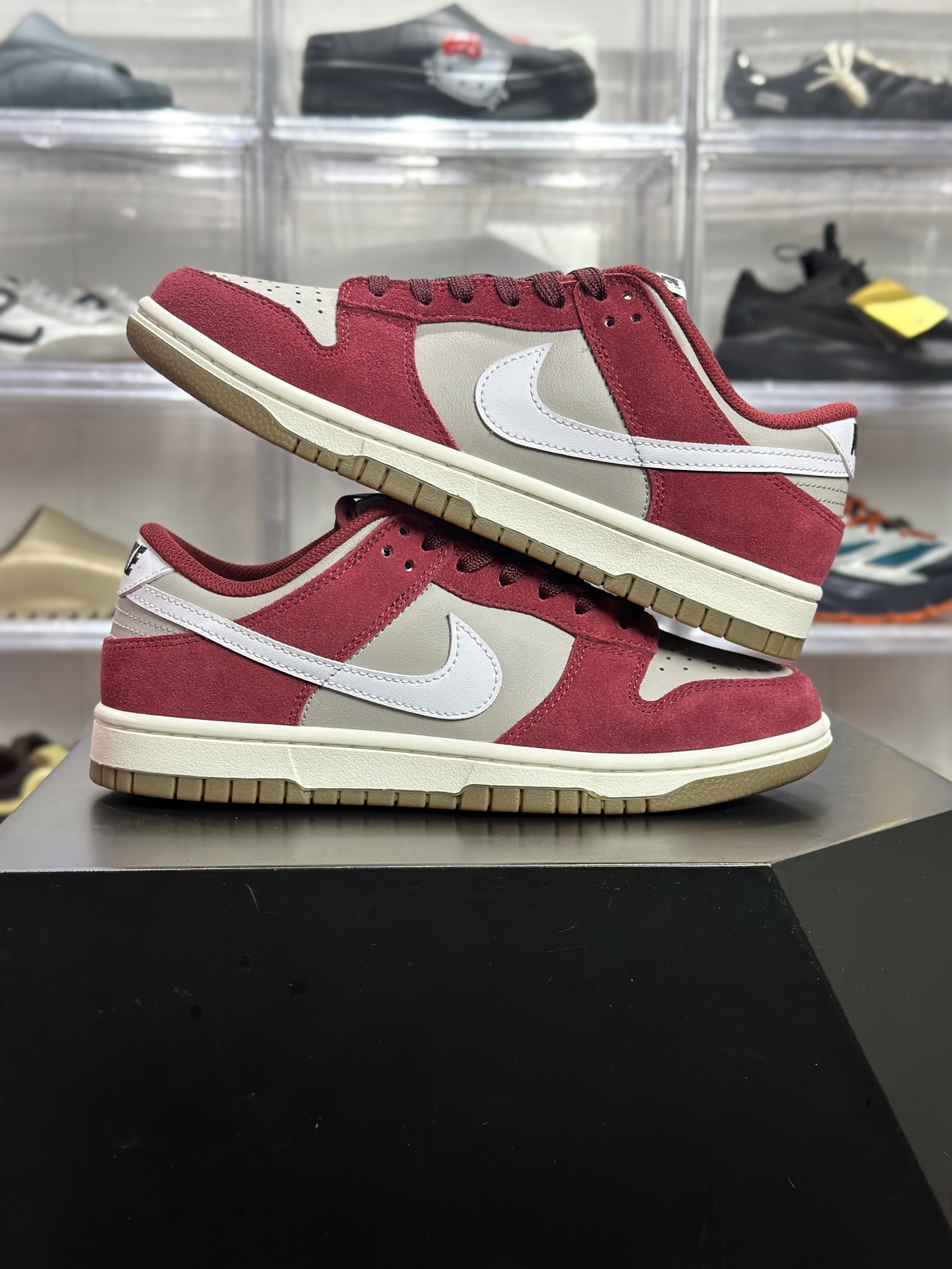 200 Nike Dunk Low Retro SE 酒红灰复古板鞋 IB5399-004