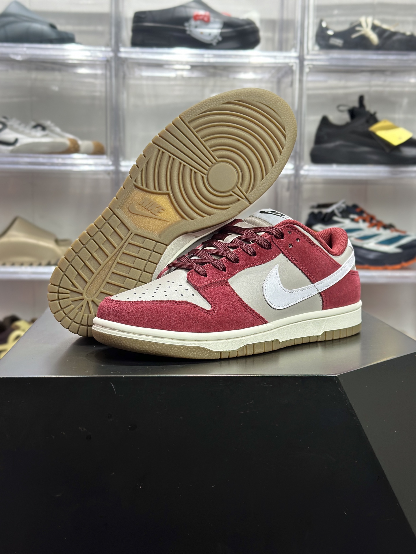 200 Nike Dunk Low Retro SE 酒红灰复古板鞋 IB5399-004