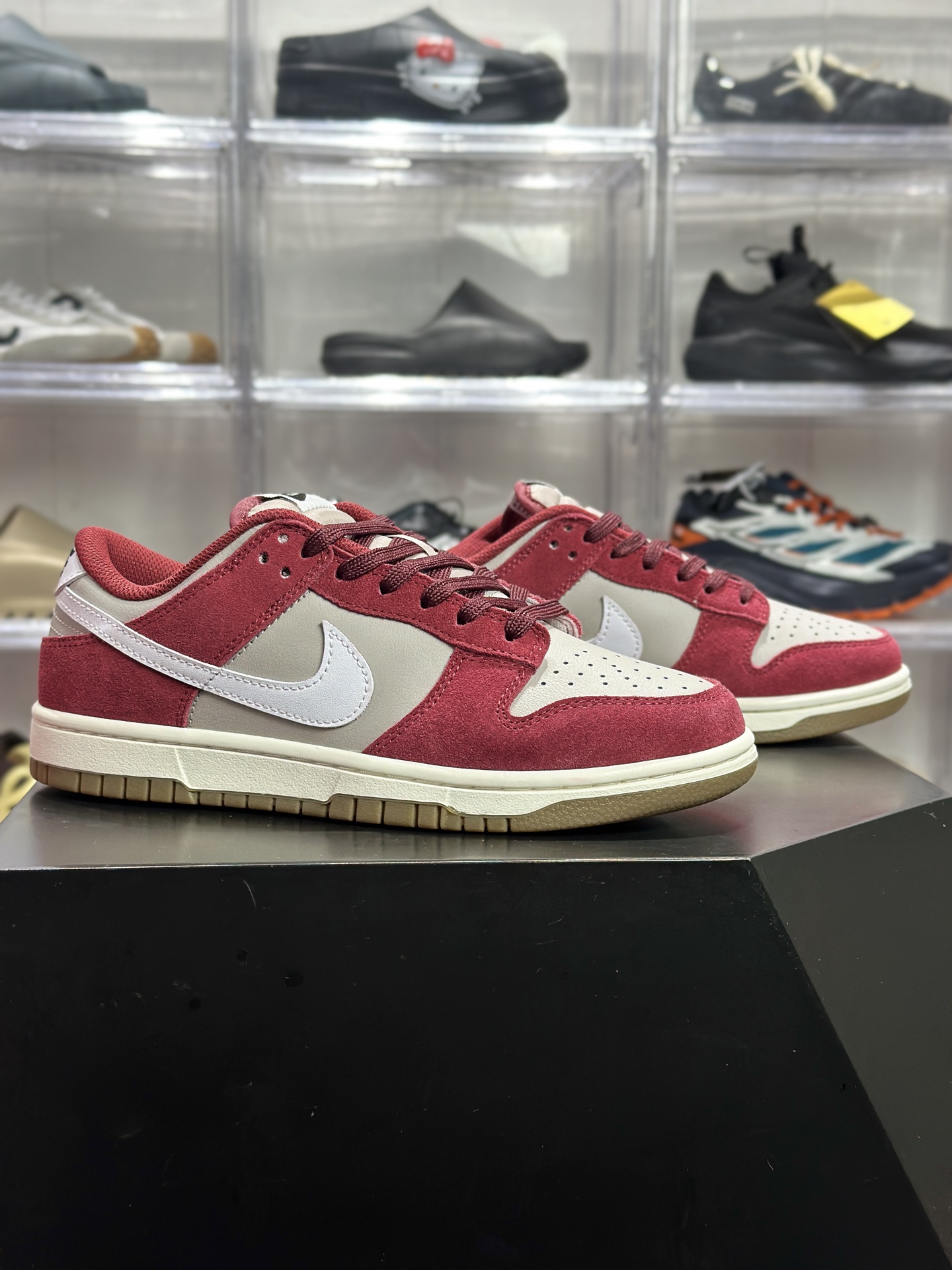 200 Nike Dunk Low Retro SE 酒红灰复古板鞋 IB5399-004