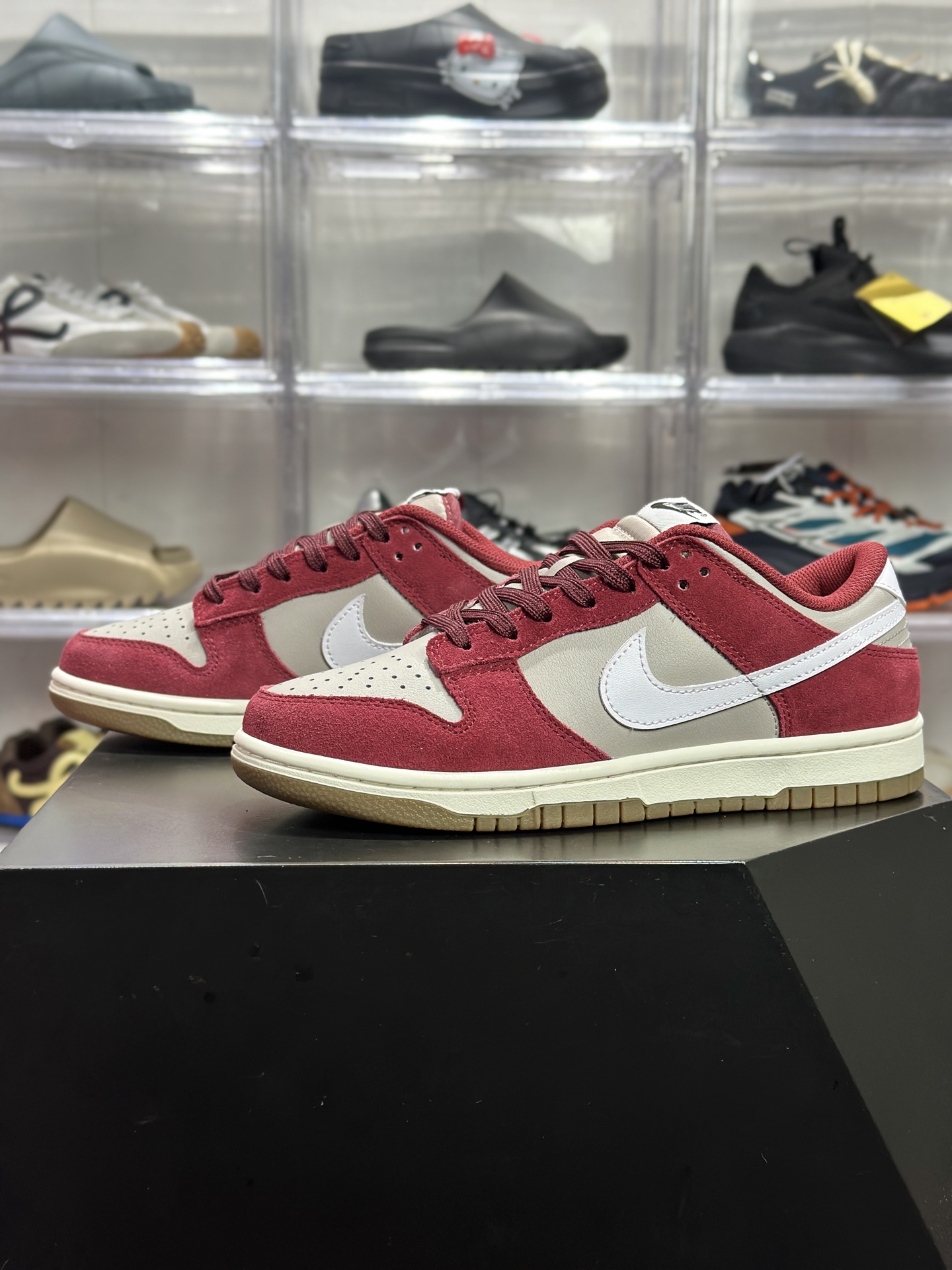 200 Nike Dunk Low Retro SE 酒红灰复古板鞋 IB5399-004