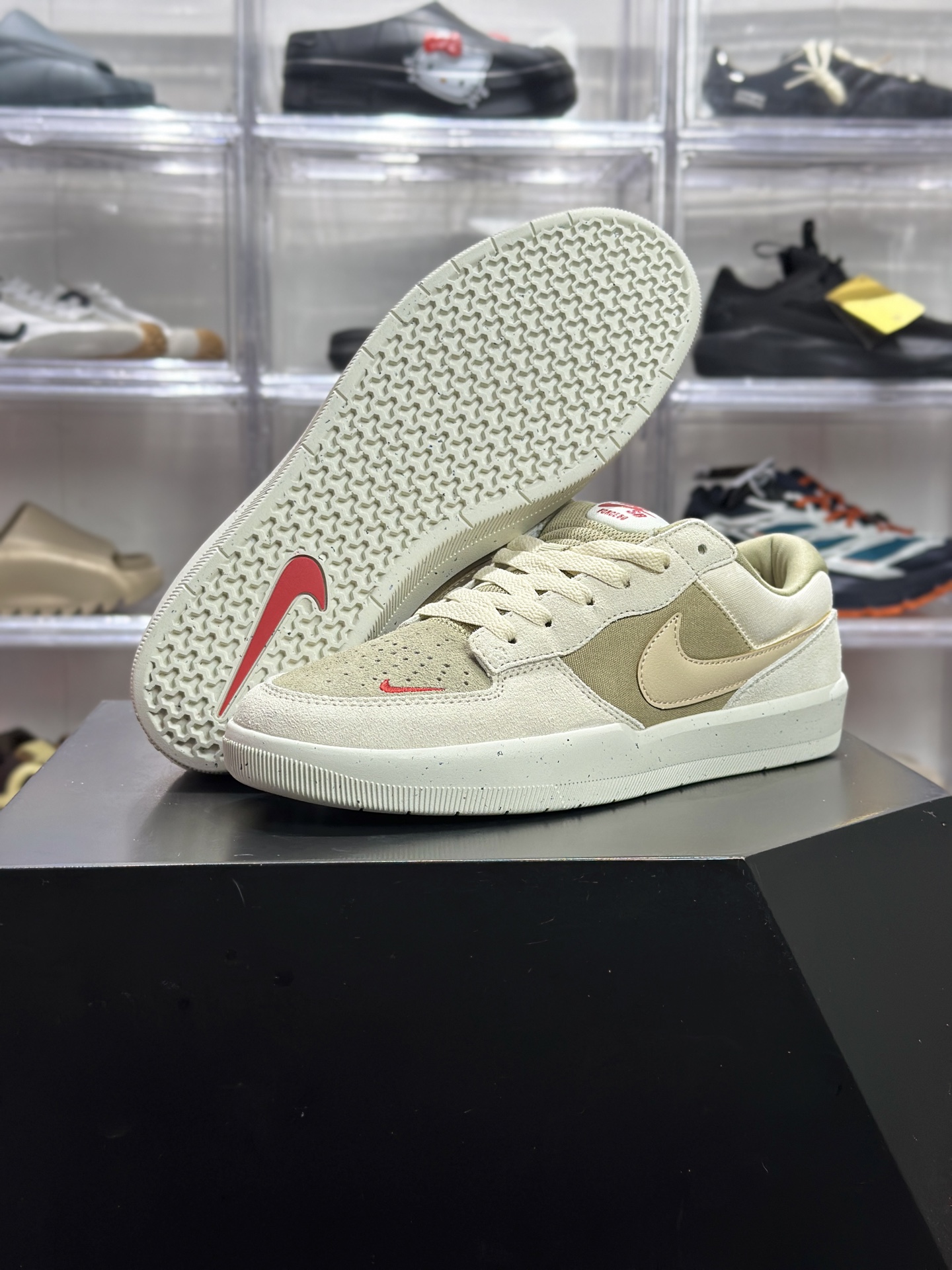 Nike SB Force 58 浅卡其燕麦滑板板鞋 DV5477-106