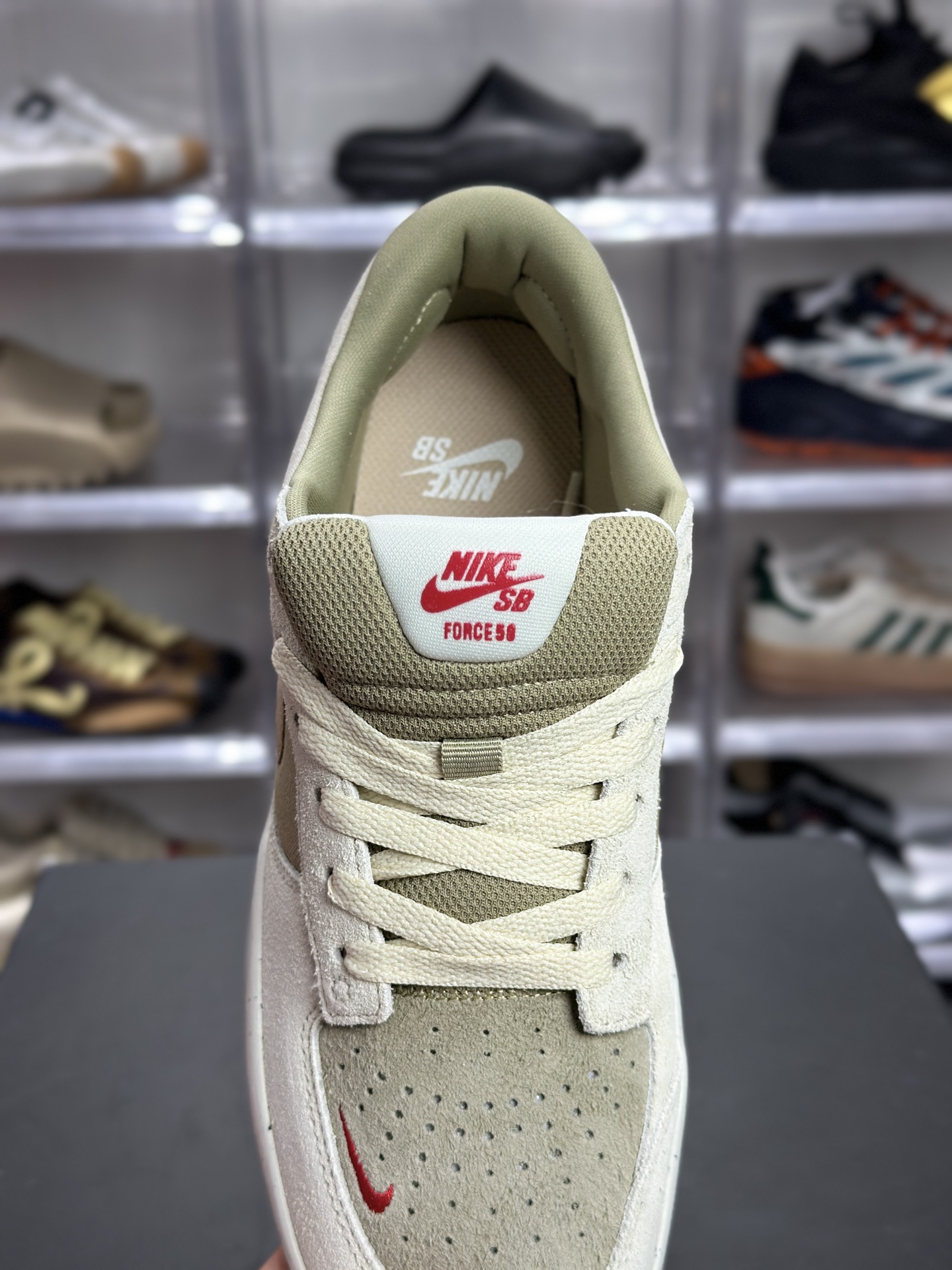 Nike SB Force 58 浅卡其燕麦滑板板鞋 DV5477-106