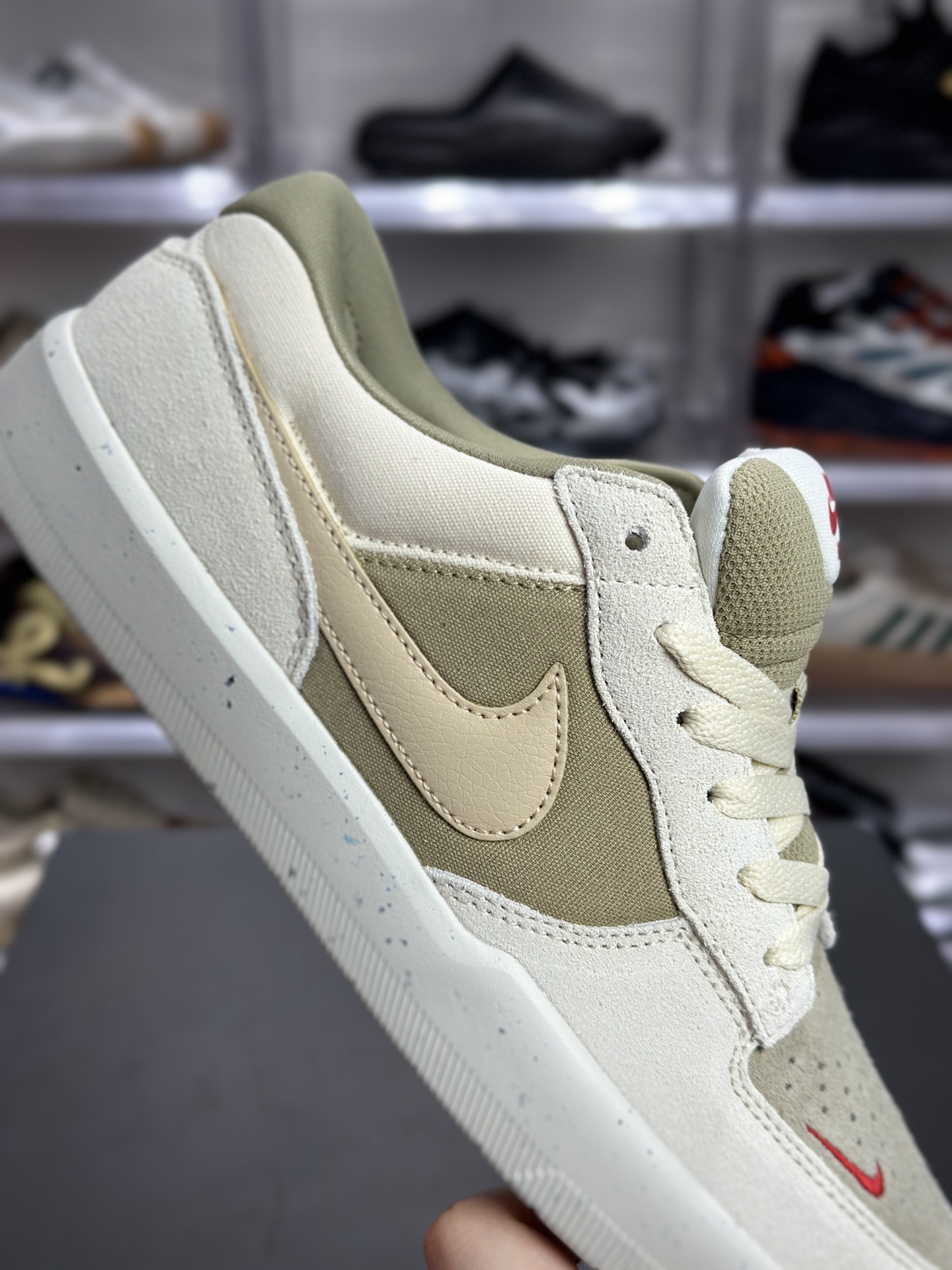 Nike SB Force 58 浅卡其燕麦滑板板鞋 DV5477-106