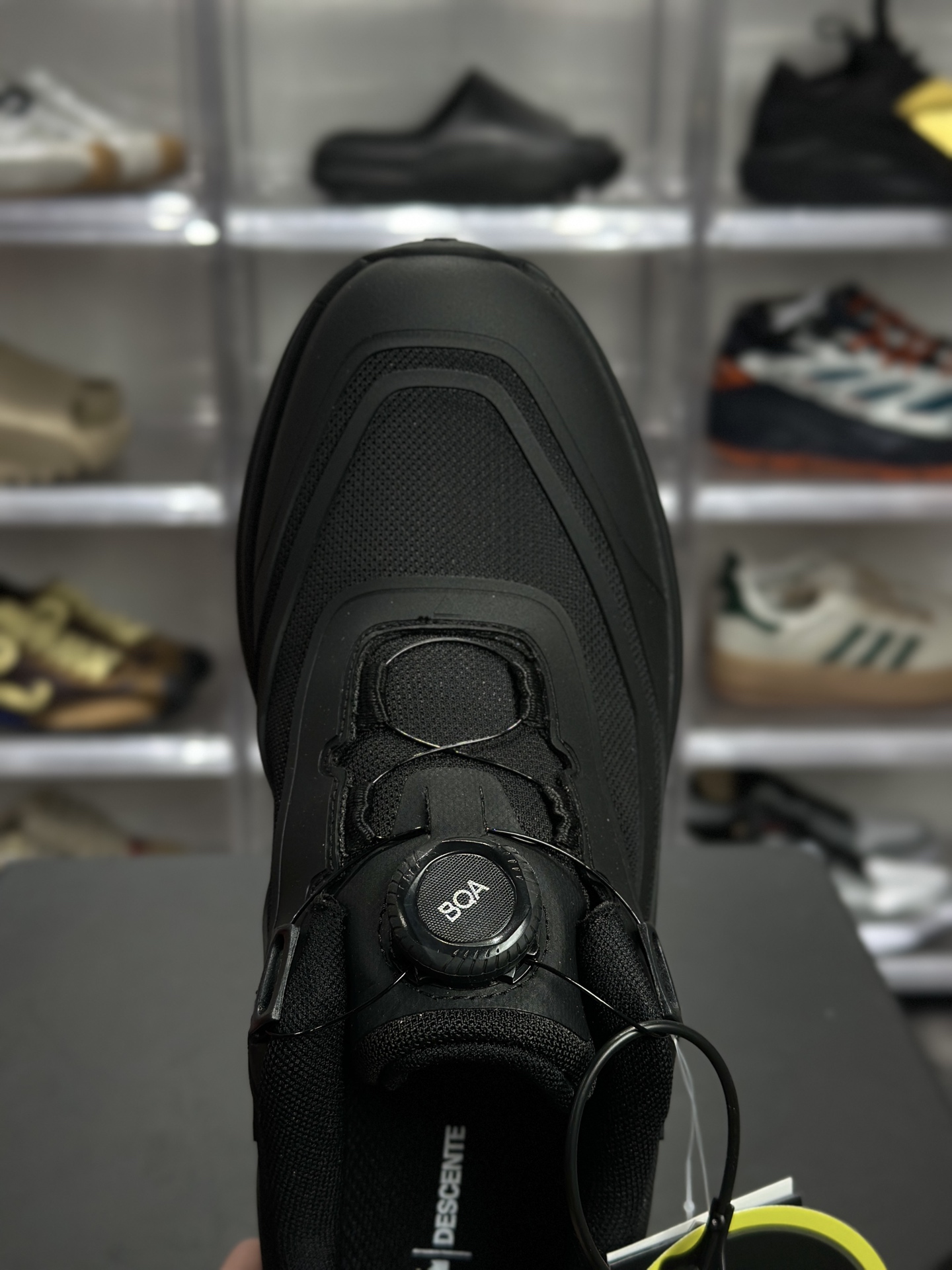 320 Undercover × Asics Dualis Primer Wire 迪桑特联名全黑机能跑鞋 D6131DSN33-Chinese UA Cheap High Quatity Brand Clothes Bags handbags Sneakers wholesale wholesaler seller from China Factory suppliers Fashion Clothing Shoes best Quality Beautiful Price 320 Undercover × Asics Dualis Primer Wire 迪桑特联名全黑机能跑鞋 D6131DSN33