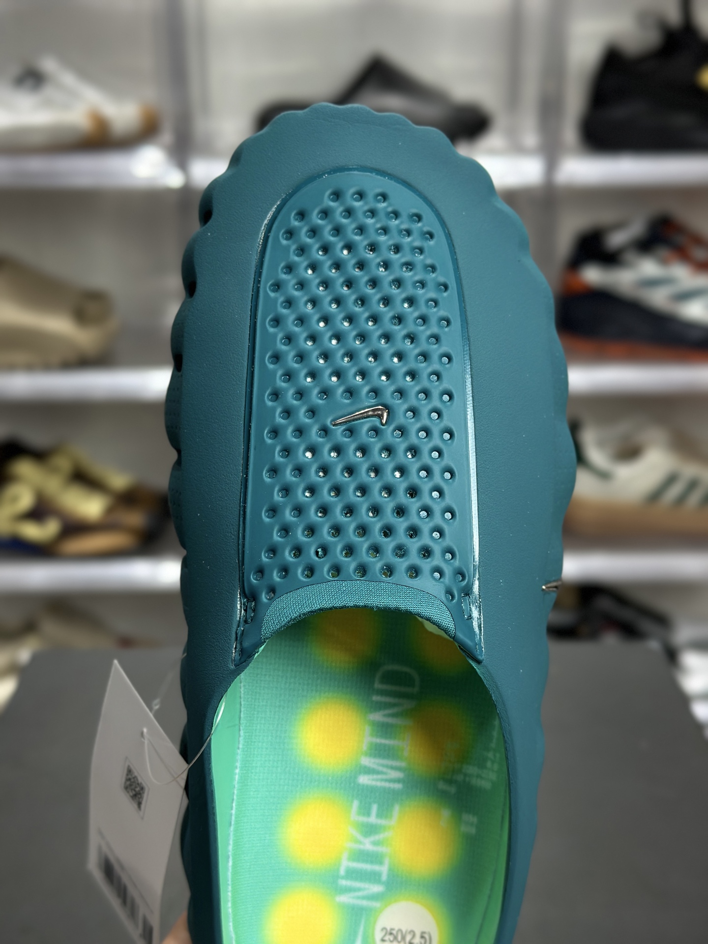 220 Nike Mind 001 青雾渐变休闲拖 按摩托 HQ5097-301