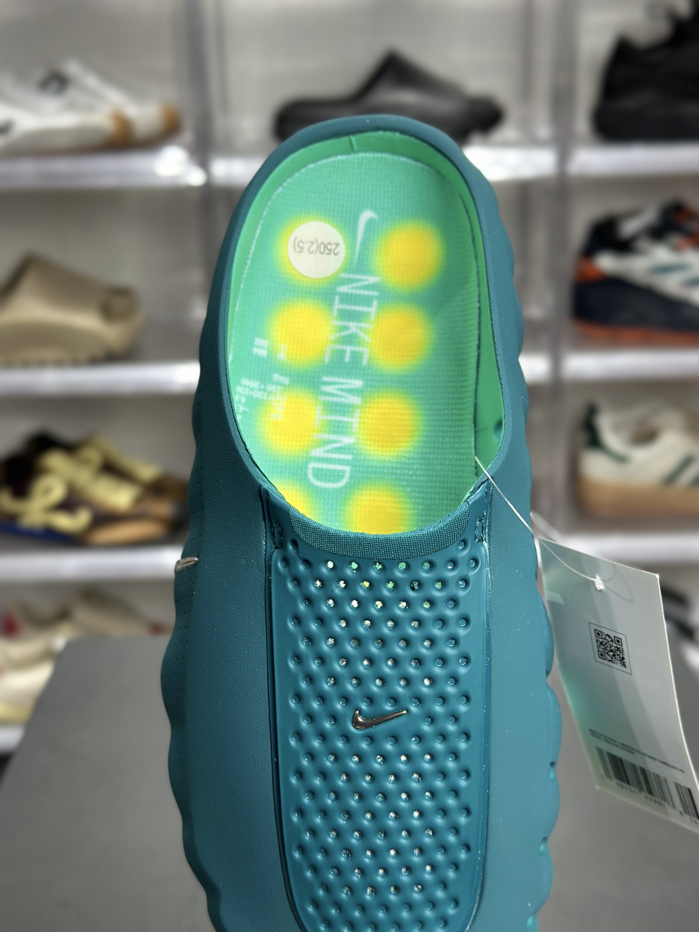 220 Nike Mind 001 青雾渐变休闲拖 按摩托 HQ5097-301