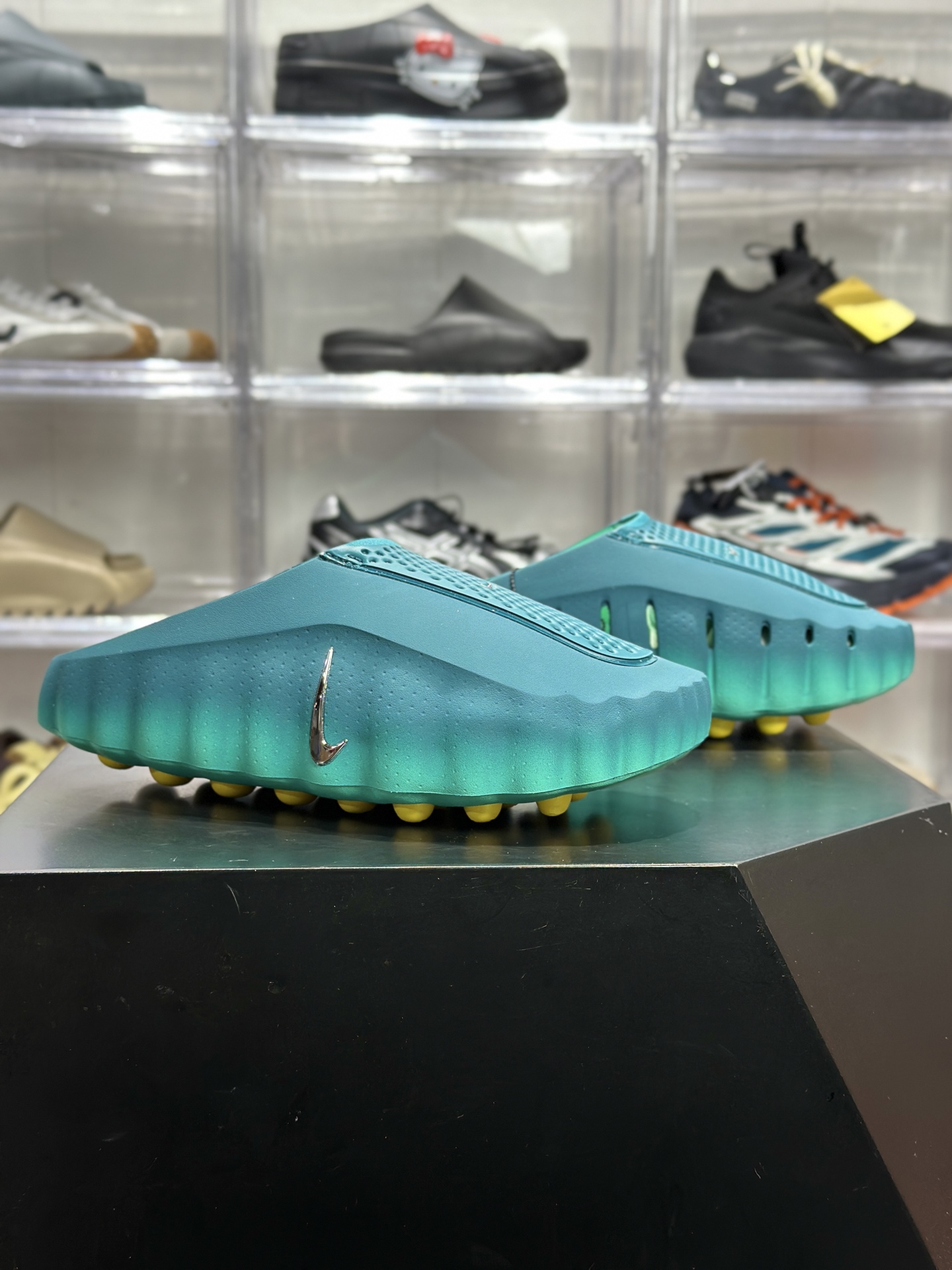 220 Nike Mind 001 青雾渐变休闲拖 按摩托 HQ5097-301